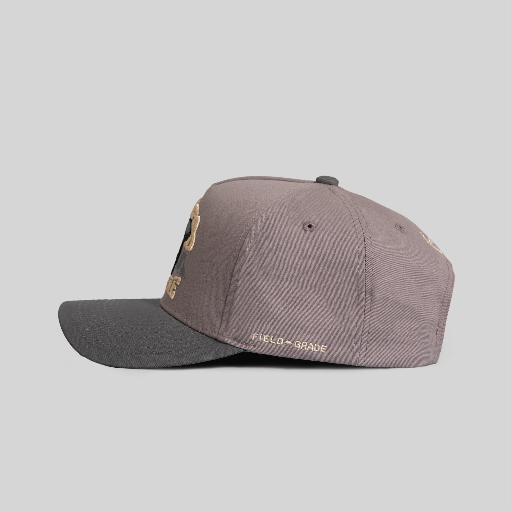 ROAD TO NOWHERE GREYSCALE TWILL TRUCKER