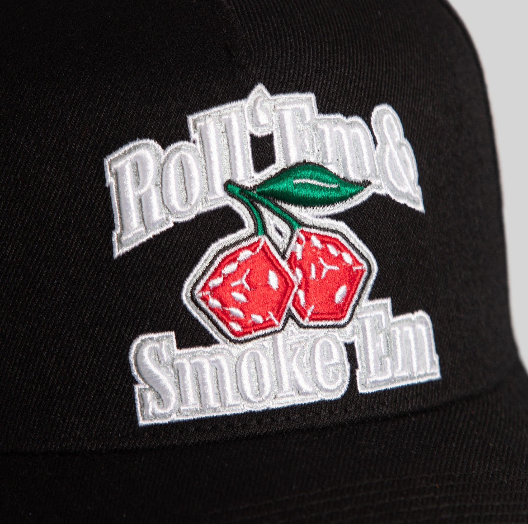 ROLL ‘EM & SMOKE ’EM BLACK TRUCKER