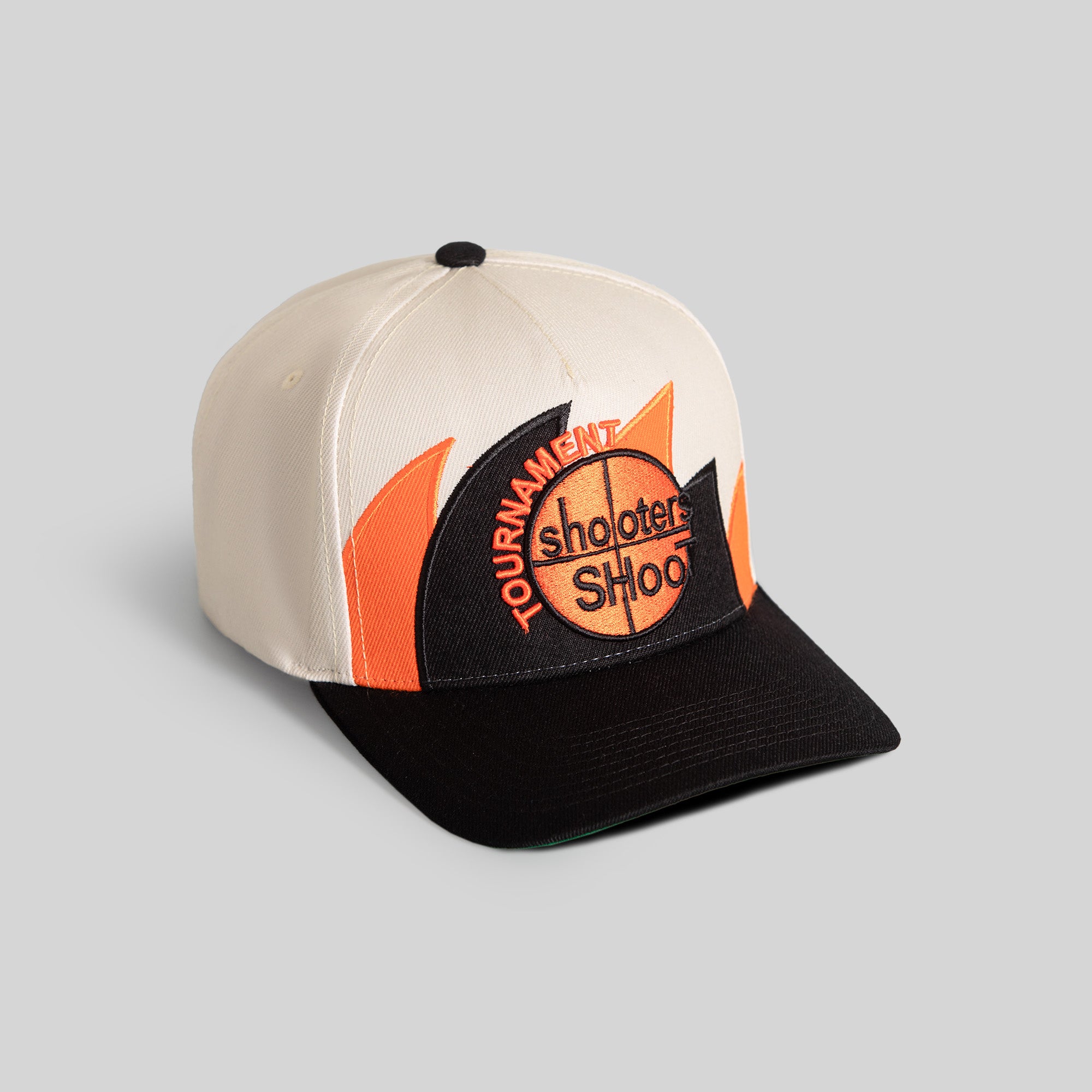 SHOOTERS SHOOT DOUBLE SHARKTOOTH SAND BLACK TRUCKER