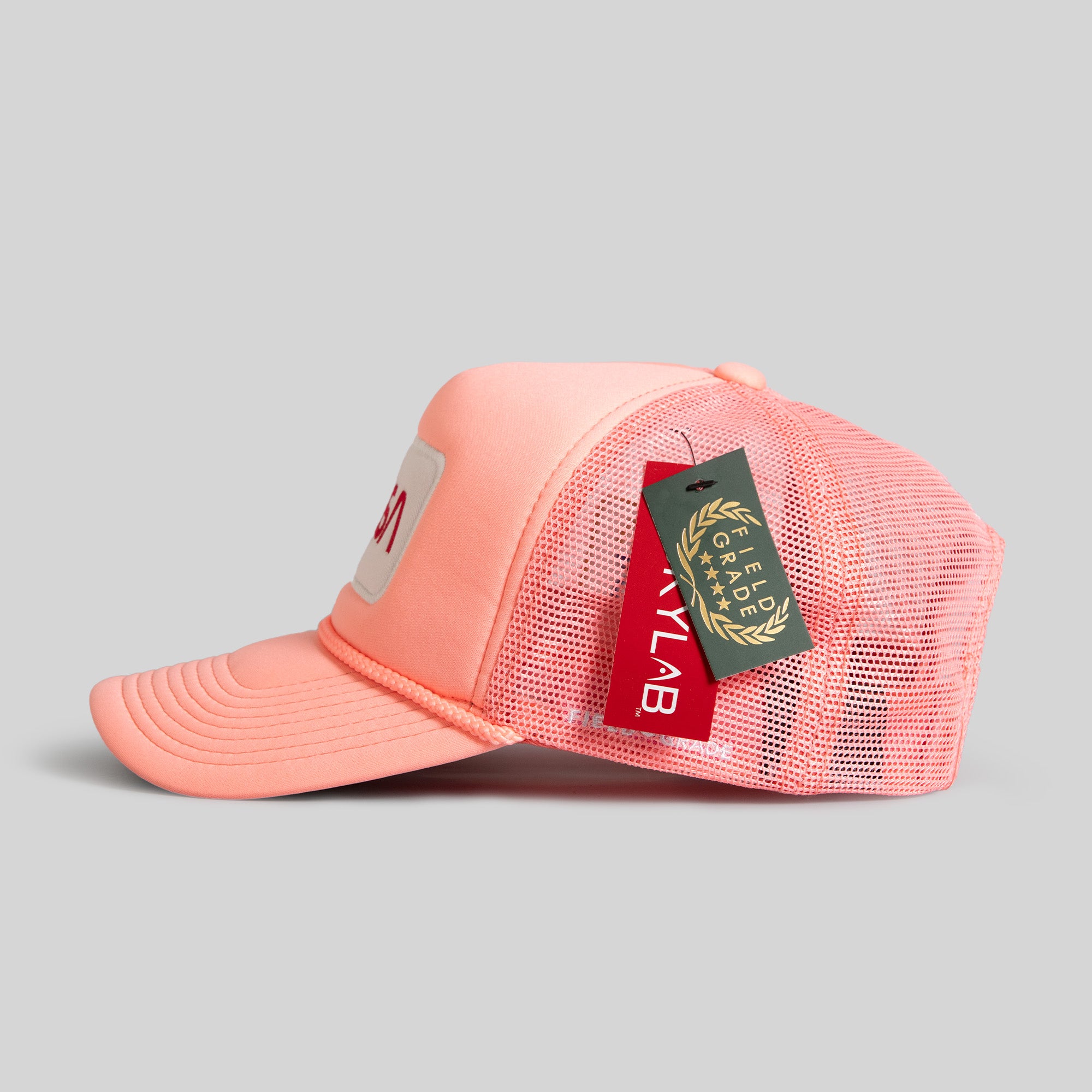 SKYLAB NASA 25TH ANNIVERSARY PINK TRUCKER HAT