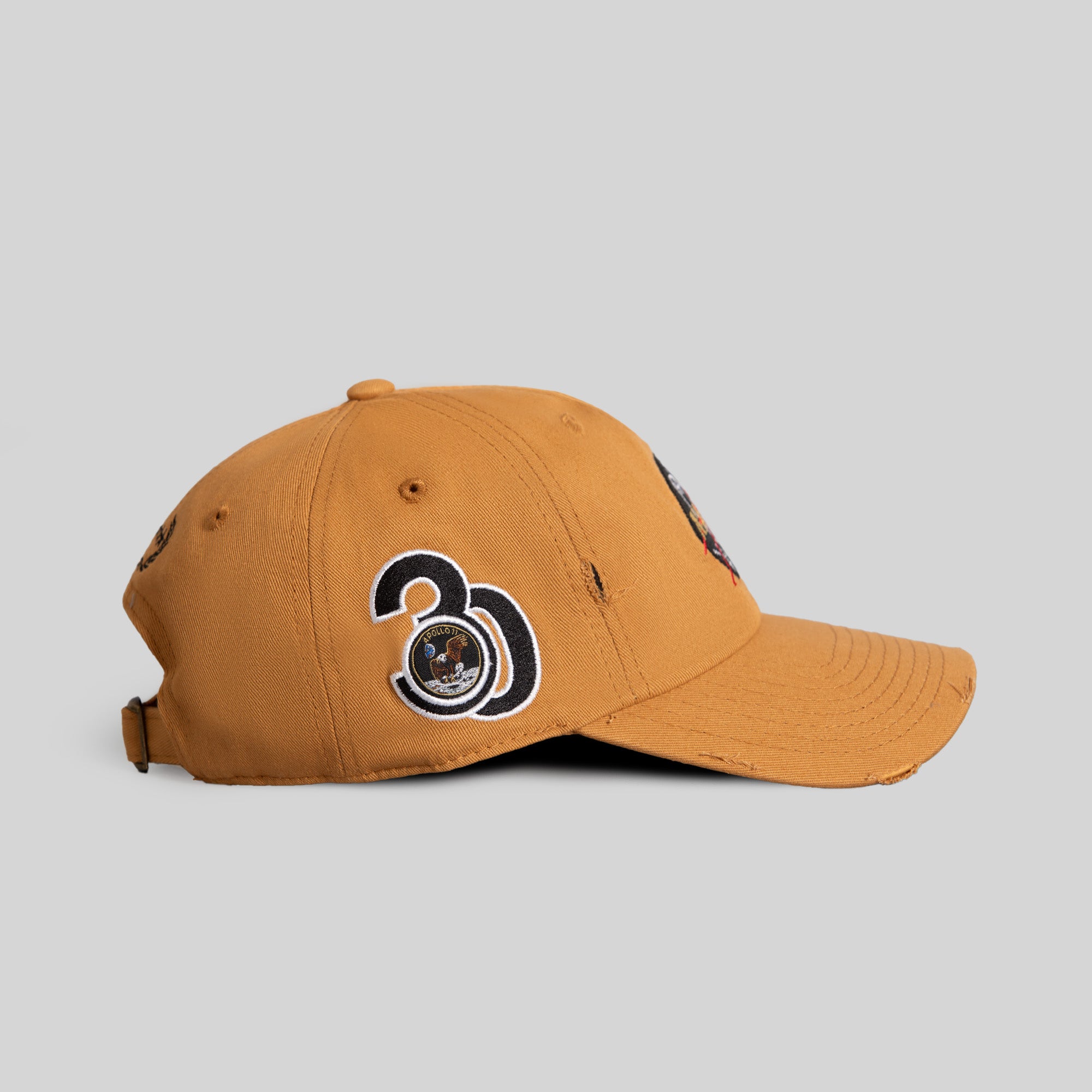 SKYLAB NASA APOLLO 11 30TH ANNIVERSARY WHEAT RELAXED FIT DISTRESSED HAT