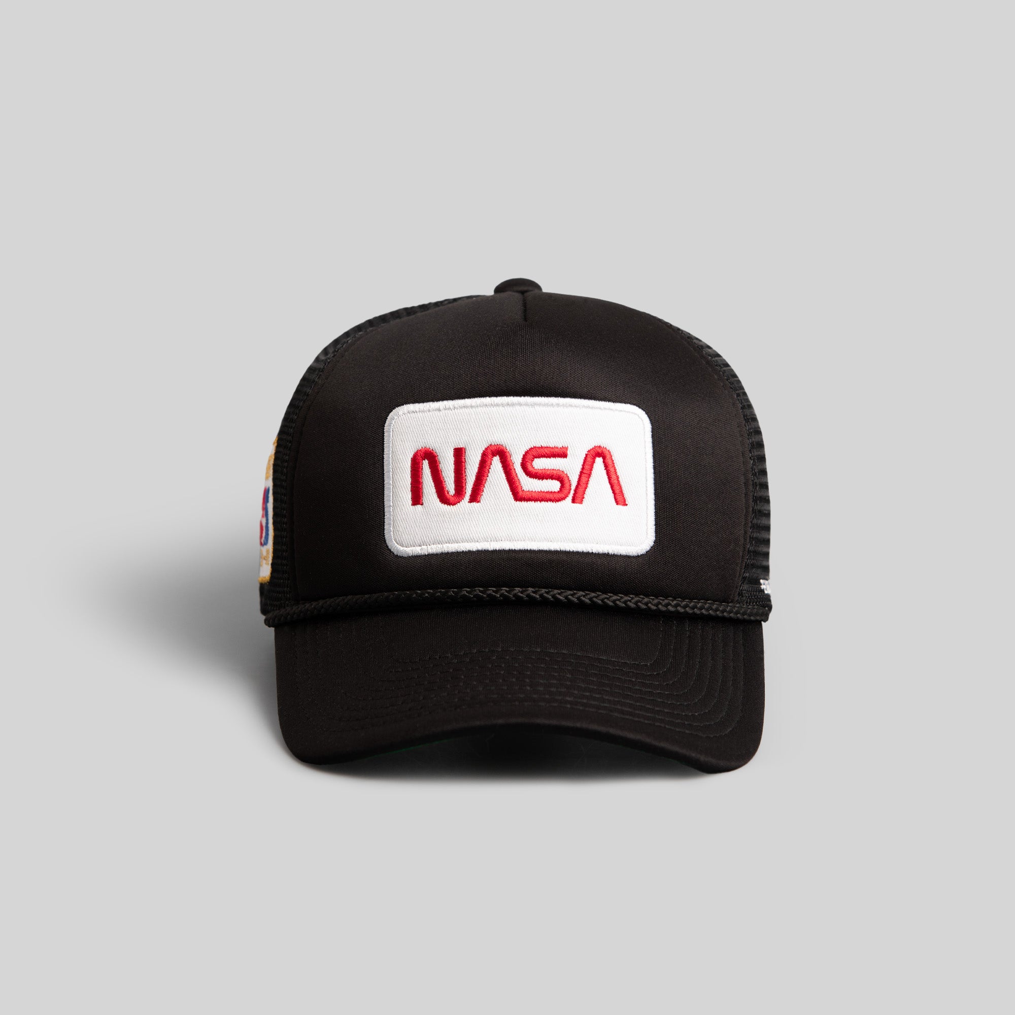 SKYLAB NASA 25TH ANNIVERSARY BLACK TRUCKER HAT