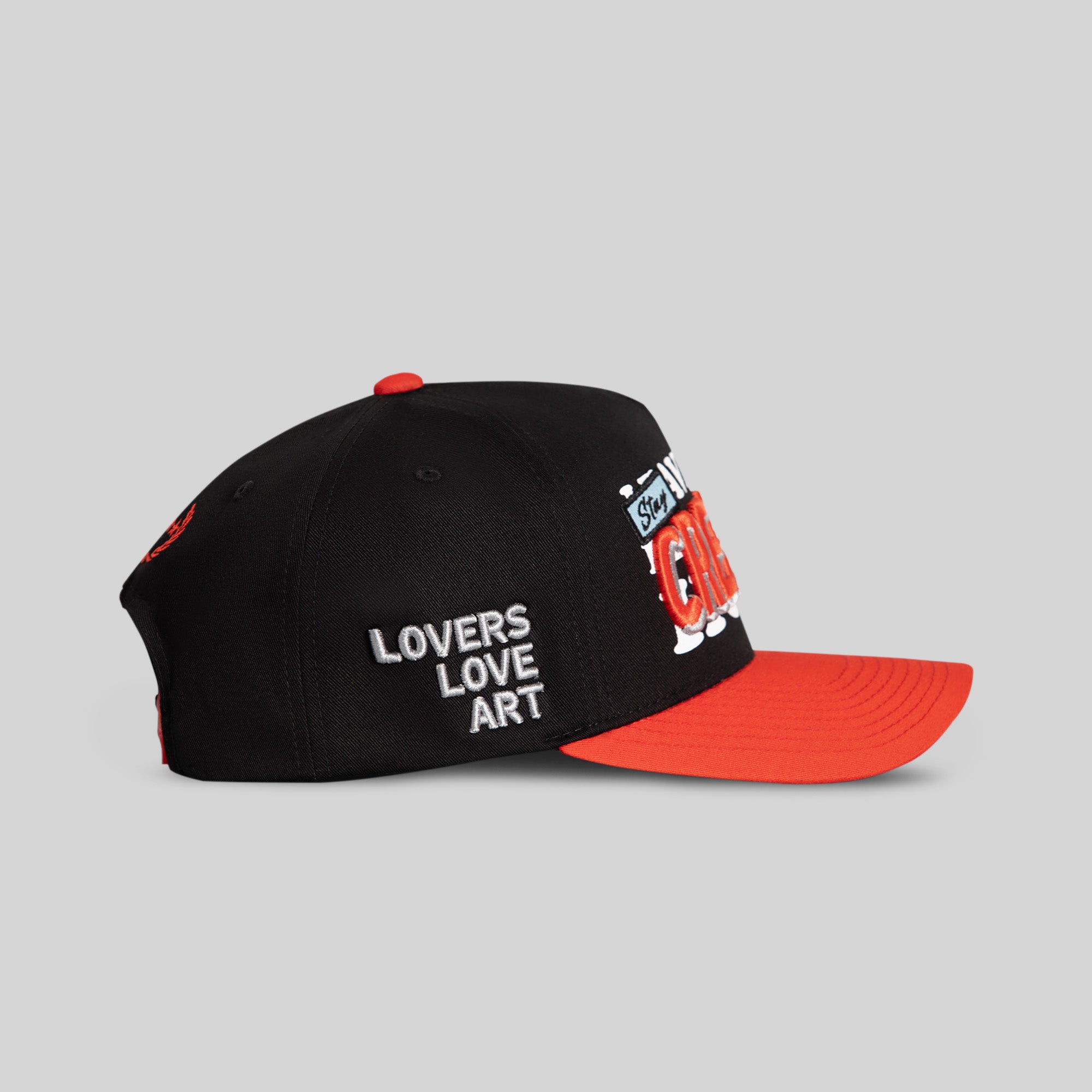 STAY CREATIVE BLACK INFRARED WOOL TRUCKER