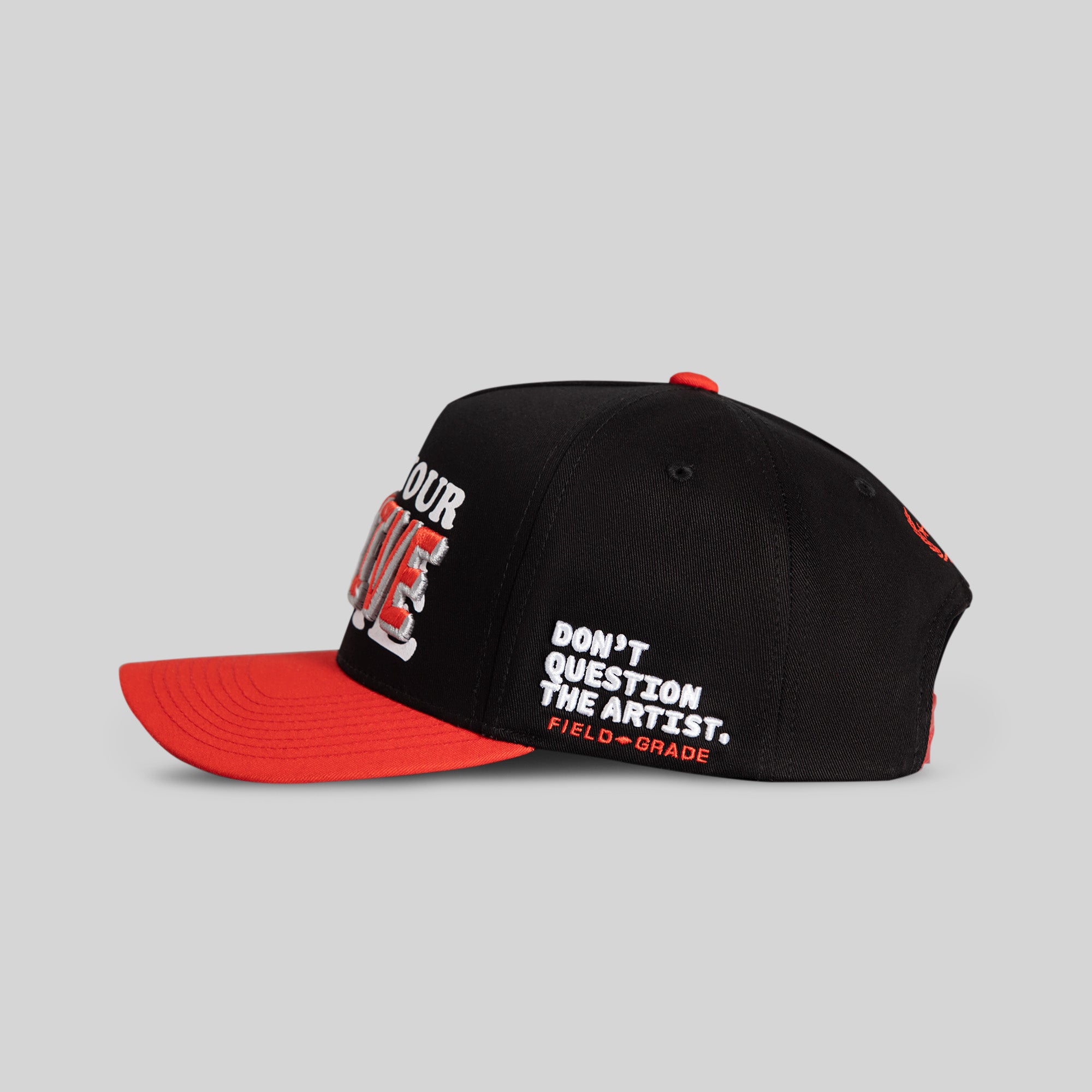 STAY CREATIVE BLACK INFRARED WOOL TRUCKER