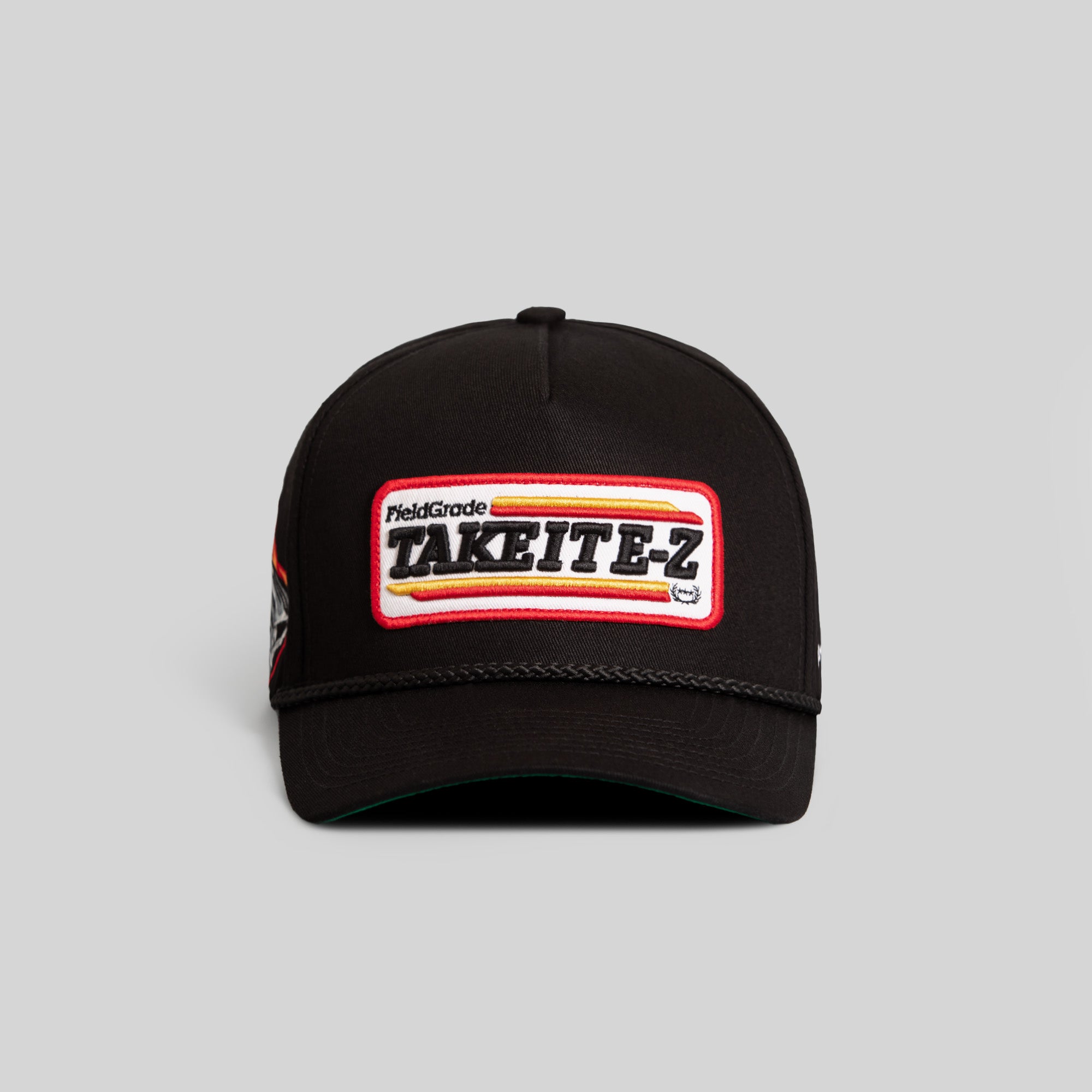 TAKE IT E-Z BLACK TWILL TRUCKER