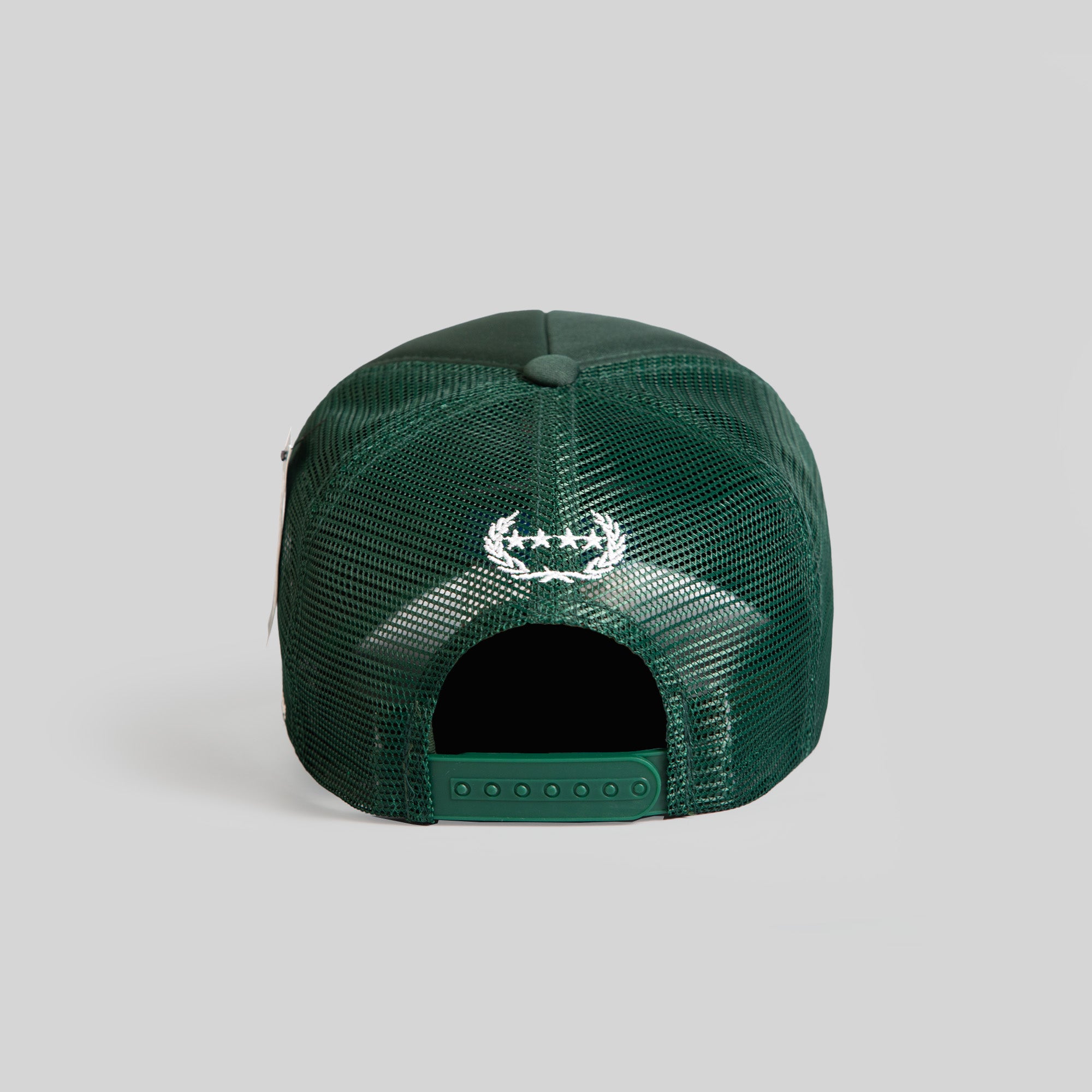 THINK DIFFERENT FG GREEN TRUCKER HAT