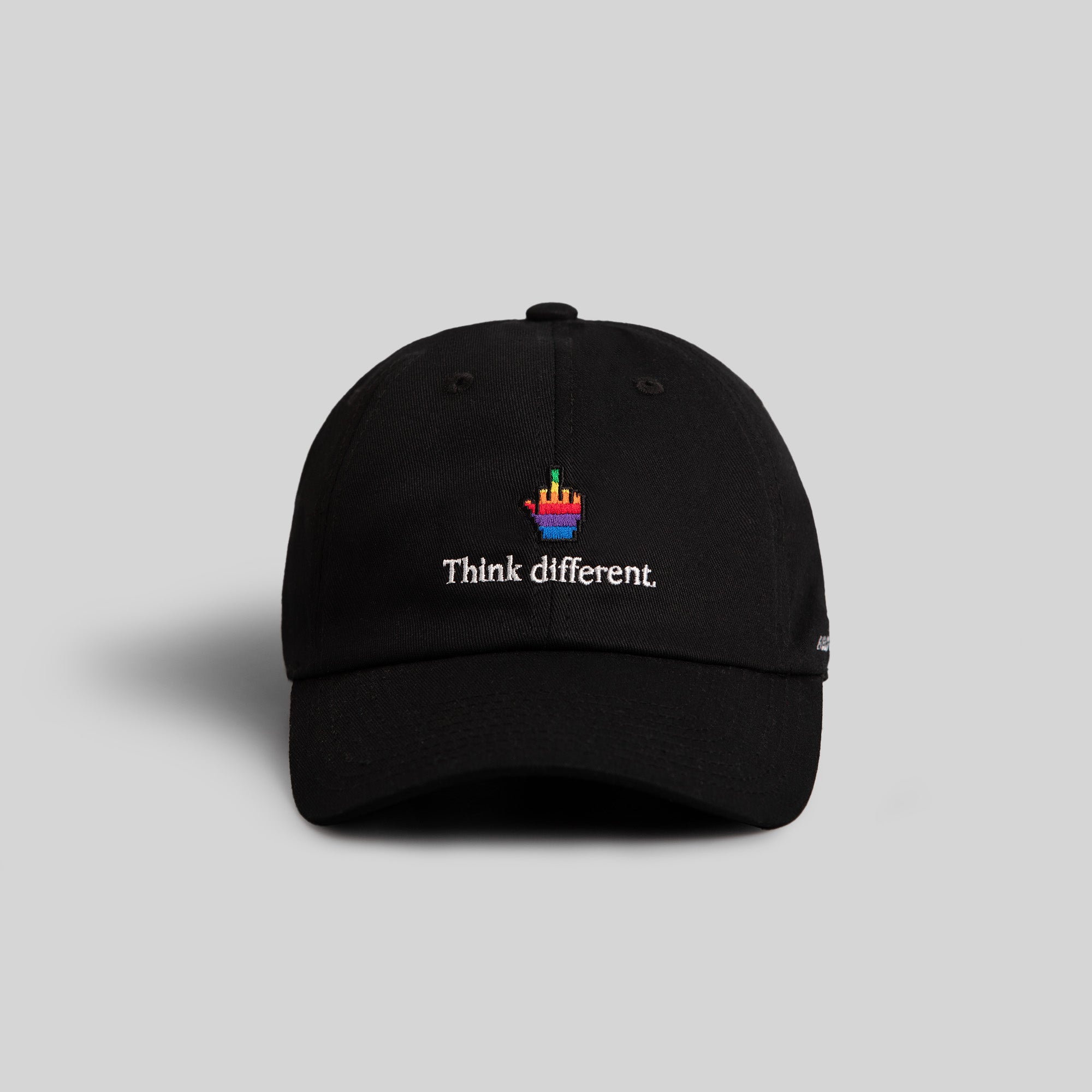 THINK DIFFERENT BLACK RELAXED FIT HAT
