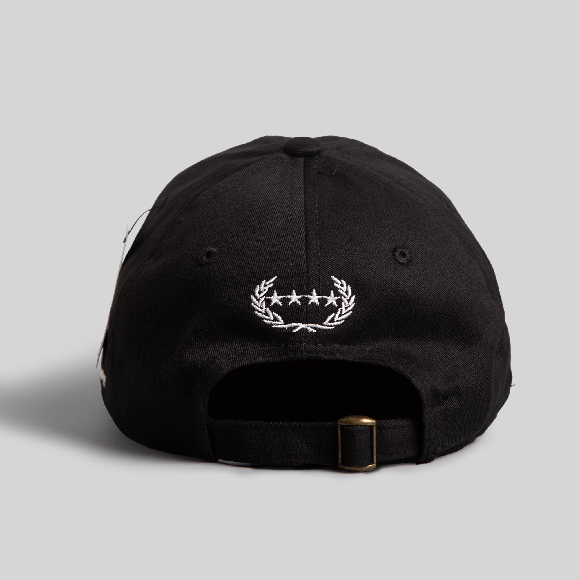 TRUST NO ONE BLACK RELAXED FIT HAT