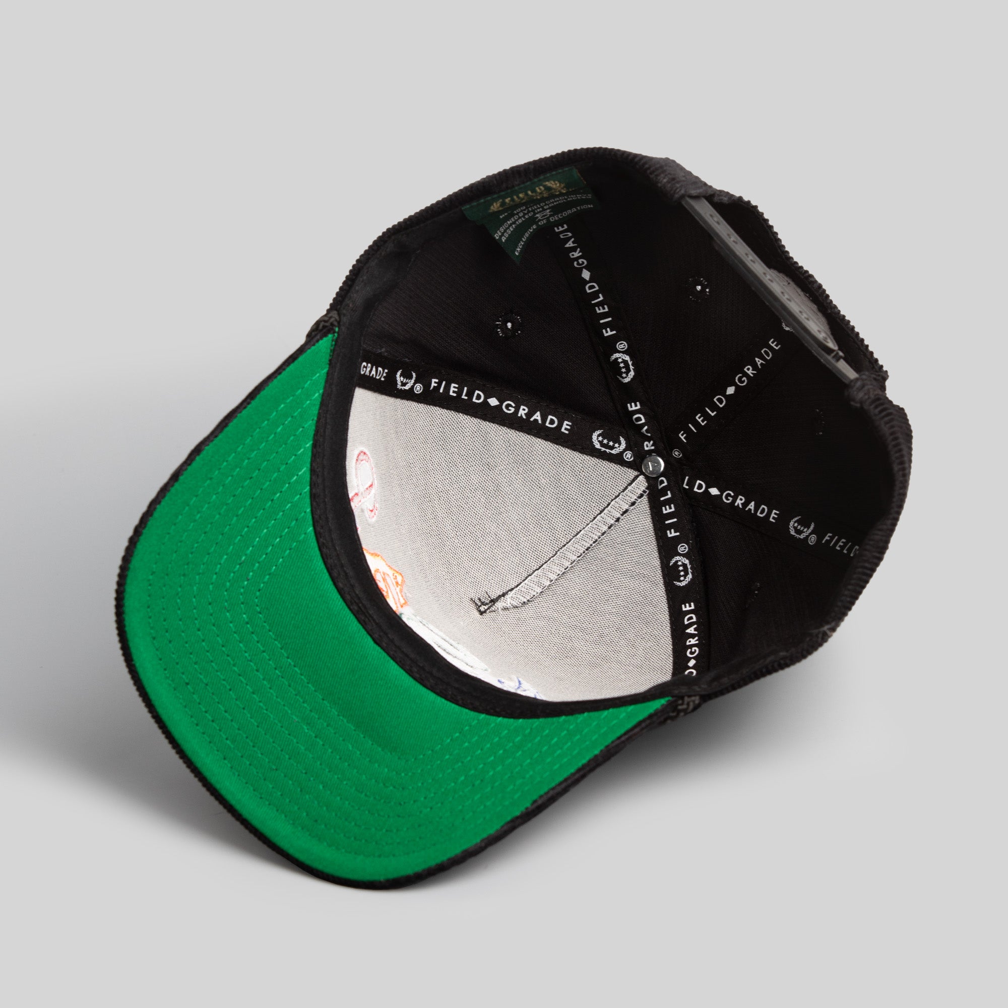 ASAP BLACK CORDUROY TRUCKER