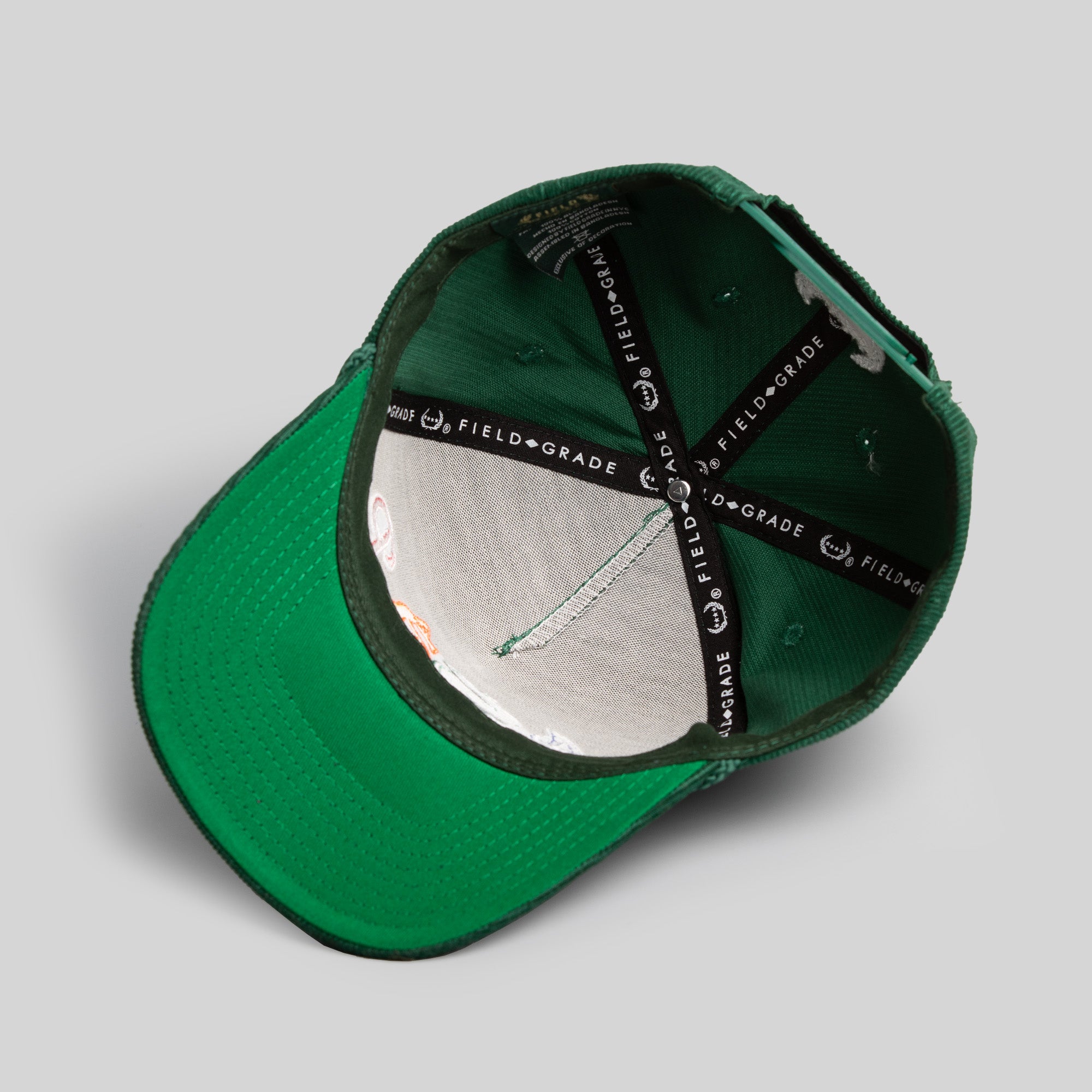 ASAP FG GREEN CORDUROY TRUCKER