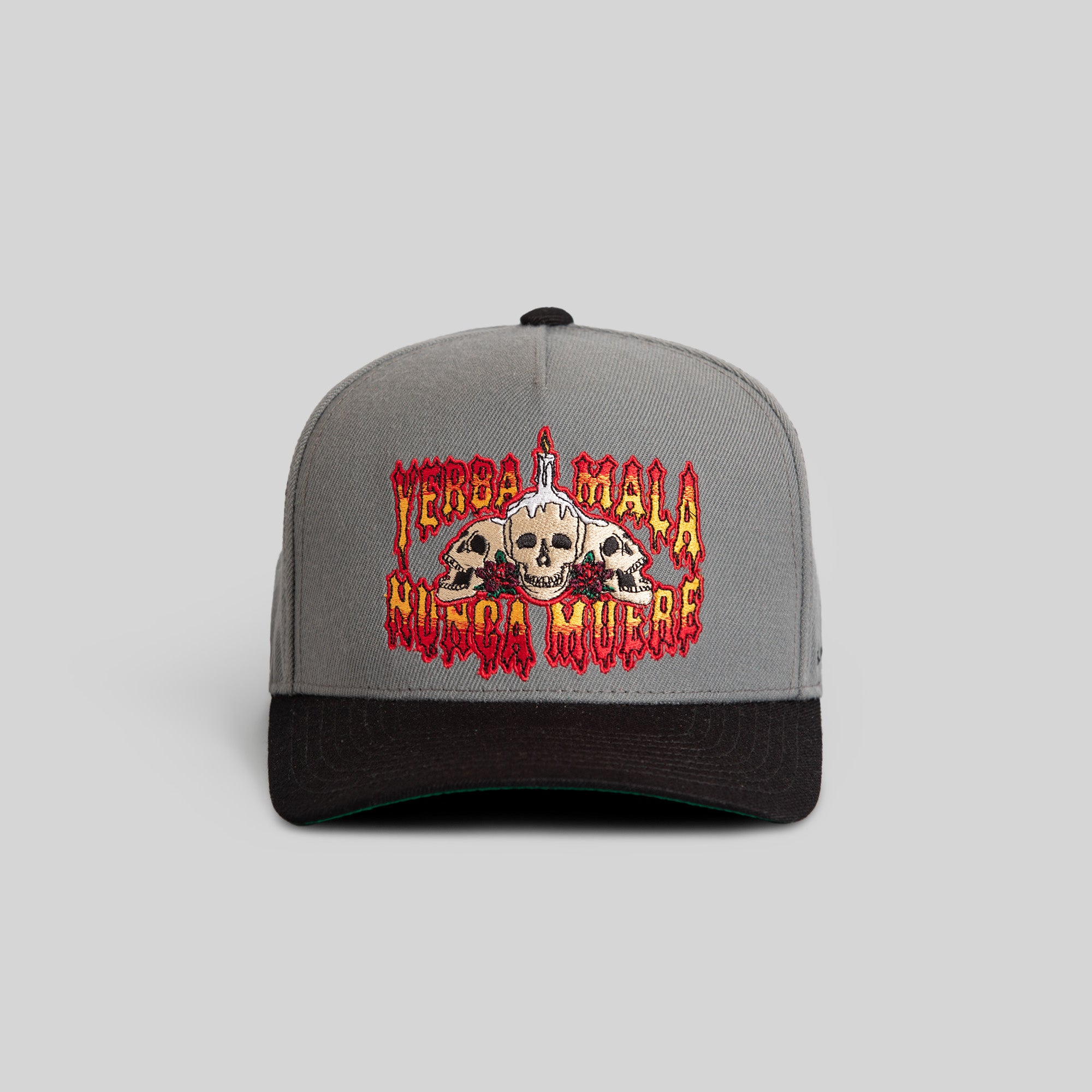 YERBA MALA COOL GREY BLACK TRUCKER