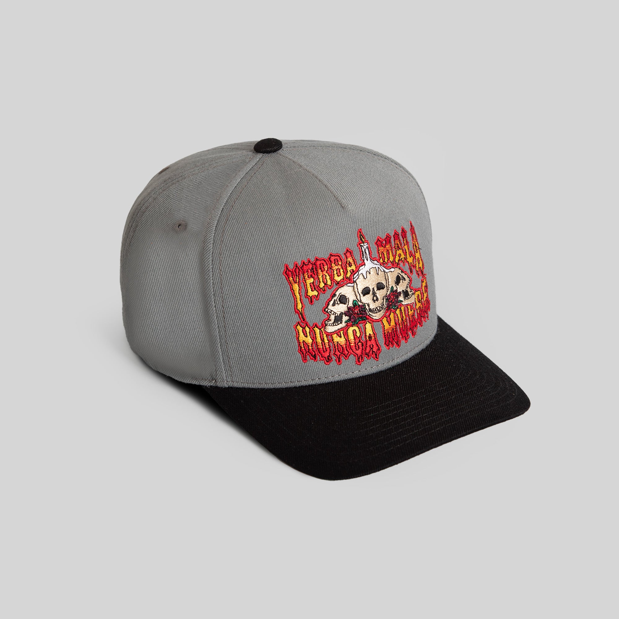 YERBA MALA COOL GREY BLACK TRUCKER