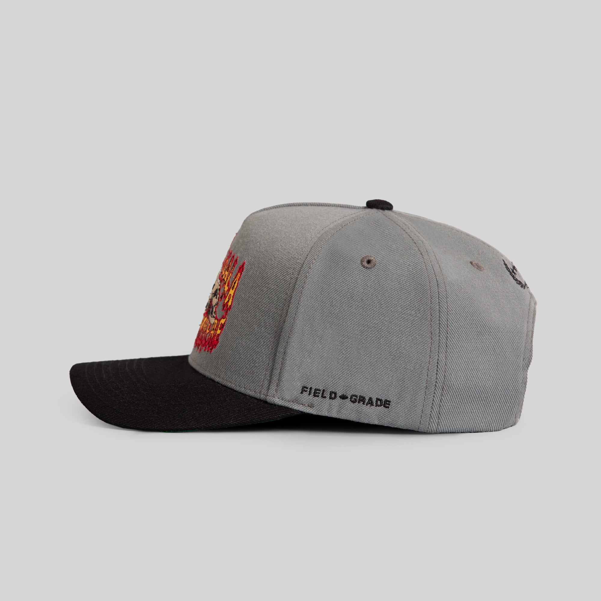 YERBA MALA COOL GREY BLACK TRUCKER