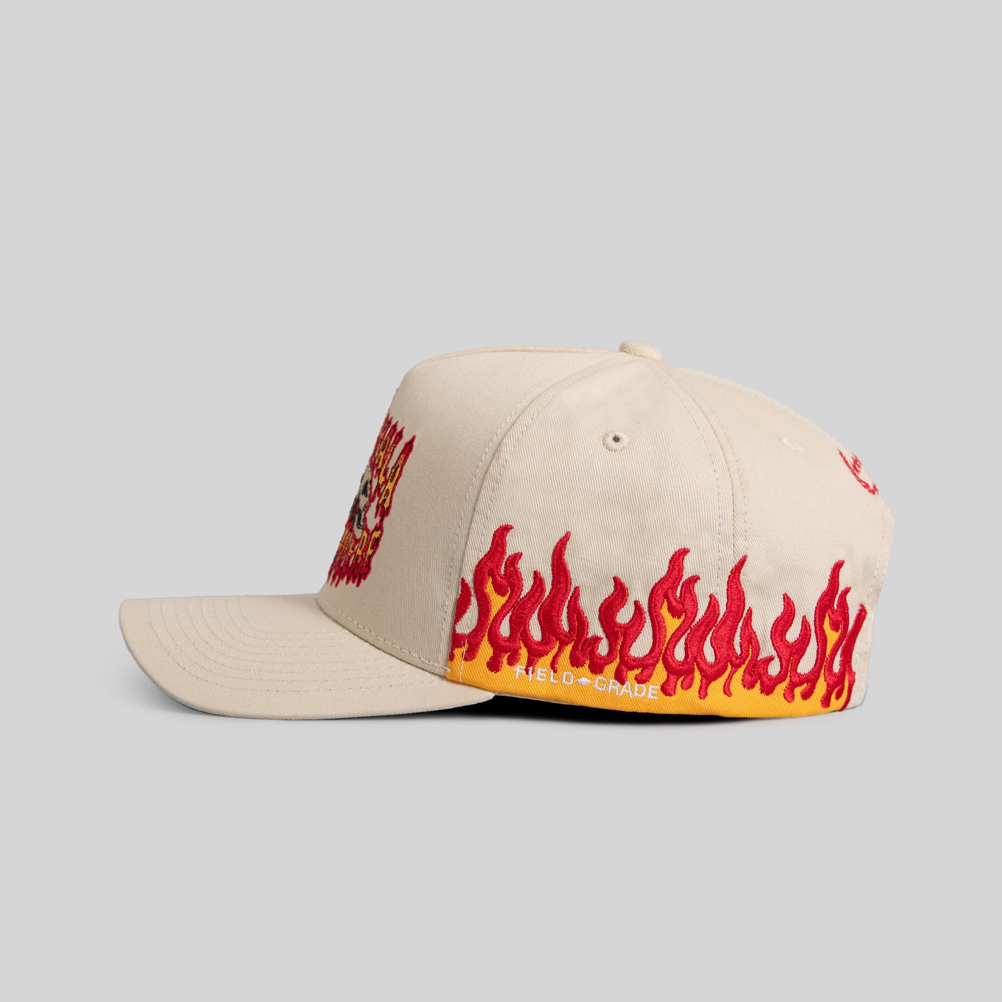 YERBA MALA FLAMES SAND TWILL TRUCKER