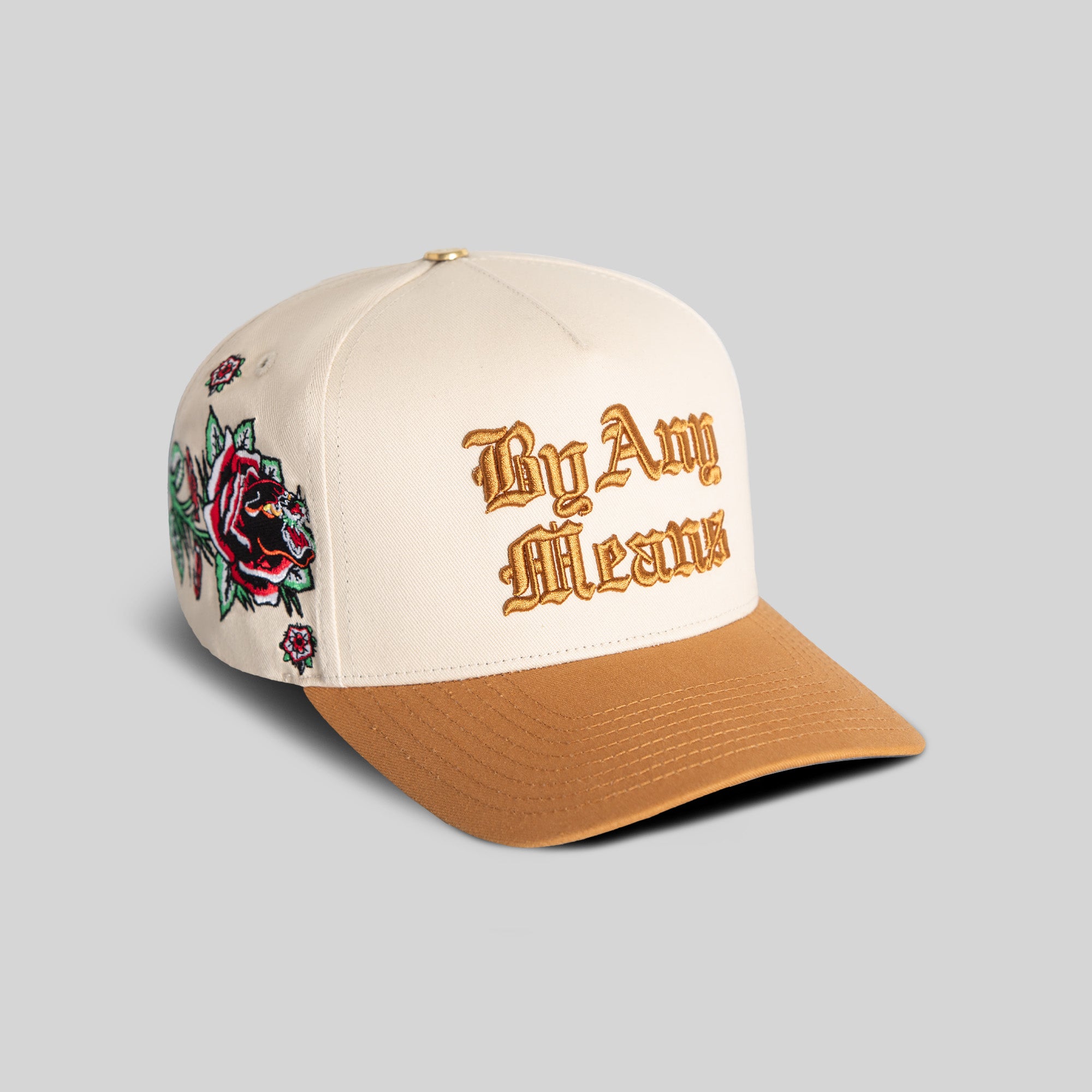 BY ANY MEANS ROSE ROYCE TWILL TRUCKER