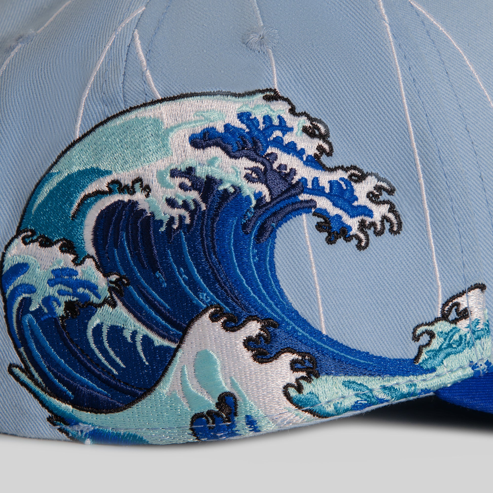 CAN'T STOP THE WAVE PINSTRIPE TWILL TRUCKER