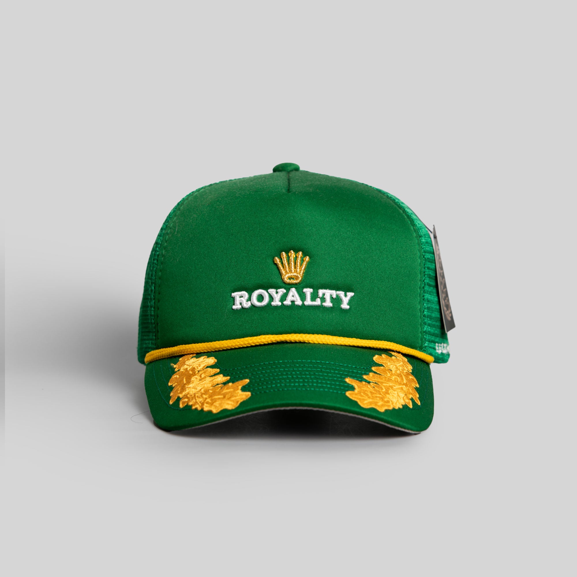 ROYALTY SCRAMBLED EGGS GREEN TRUCKER HAT