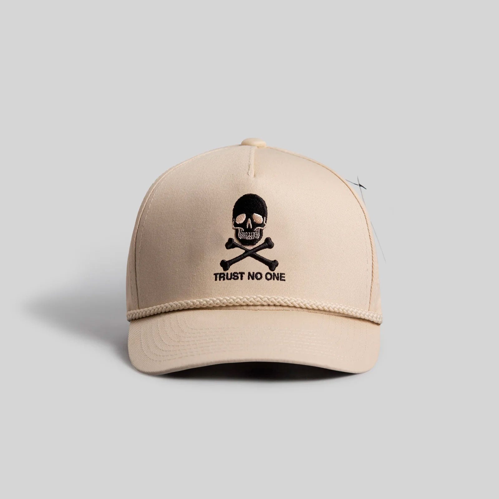 TRUST NO ONE SAND TRUCKER HAT