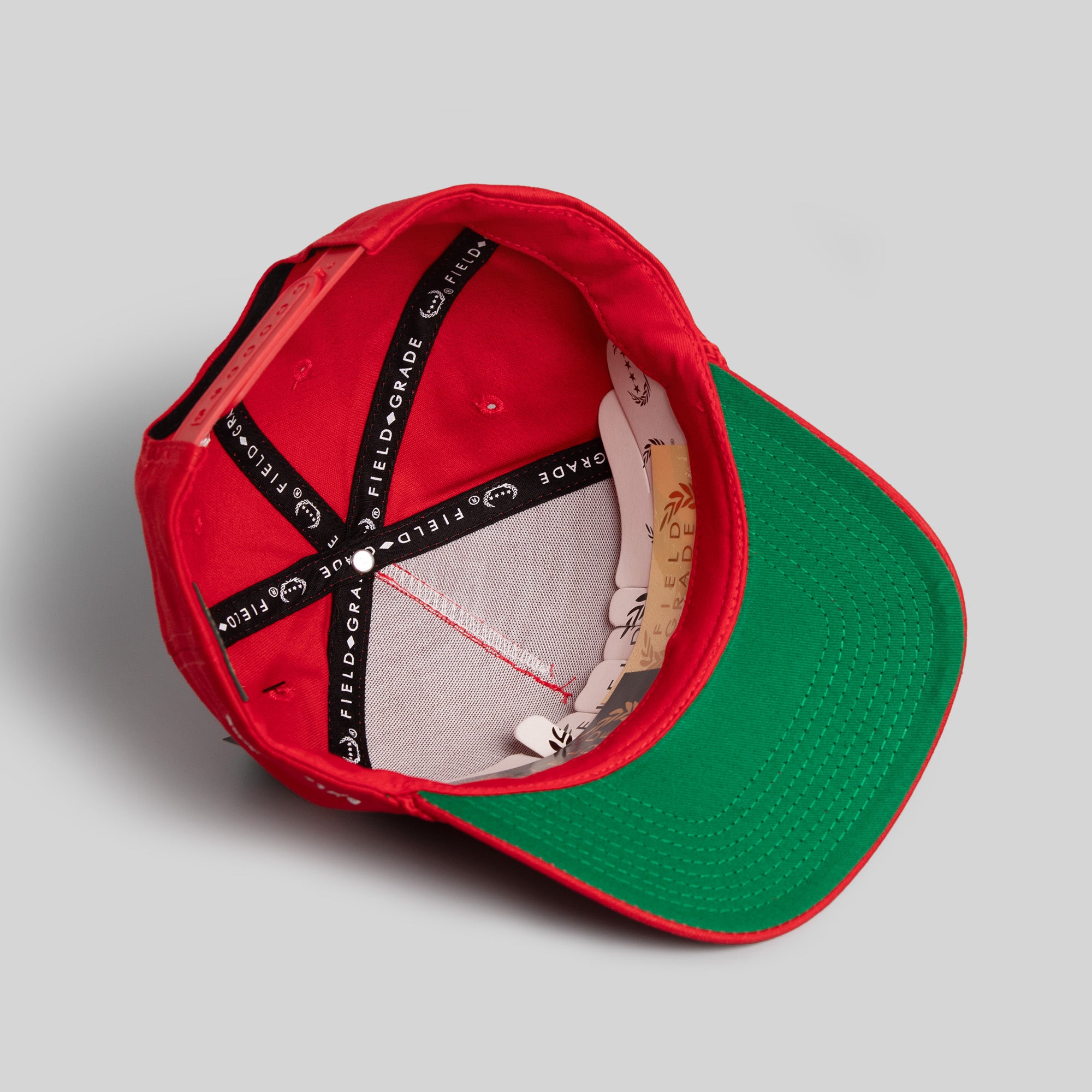 RESPECTFULLY VARSITY RED TRUCKER HAT