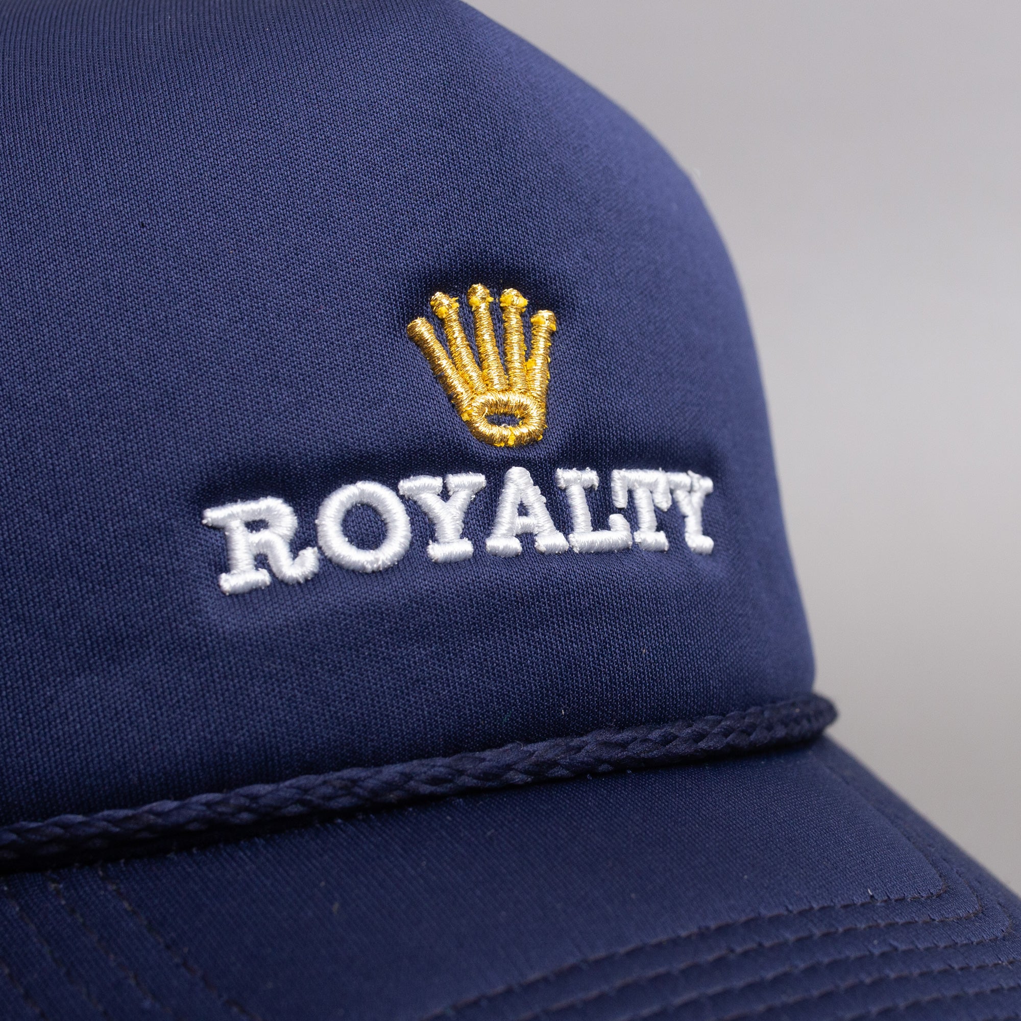 ROYALTY DEEP NAVY TRUCKER HAT