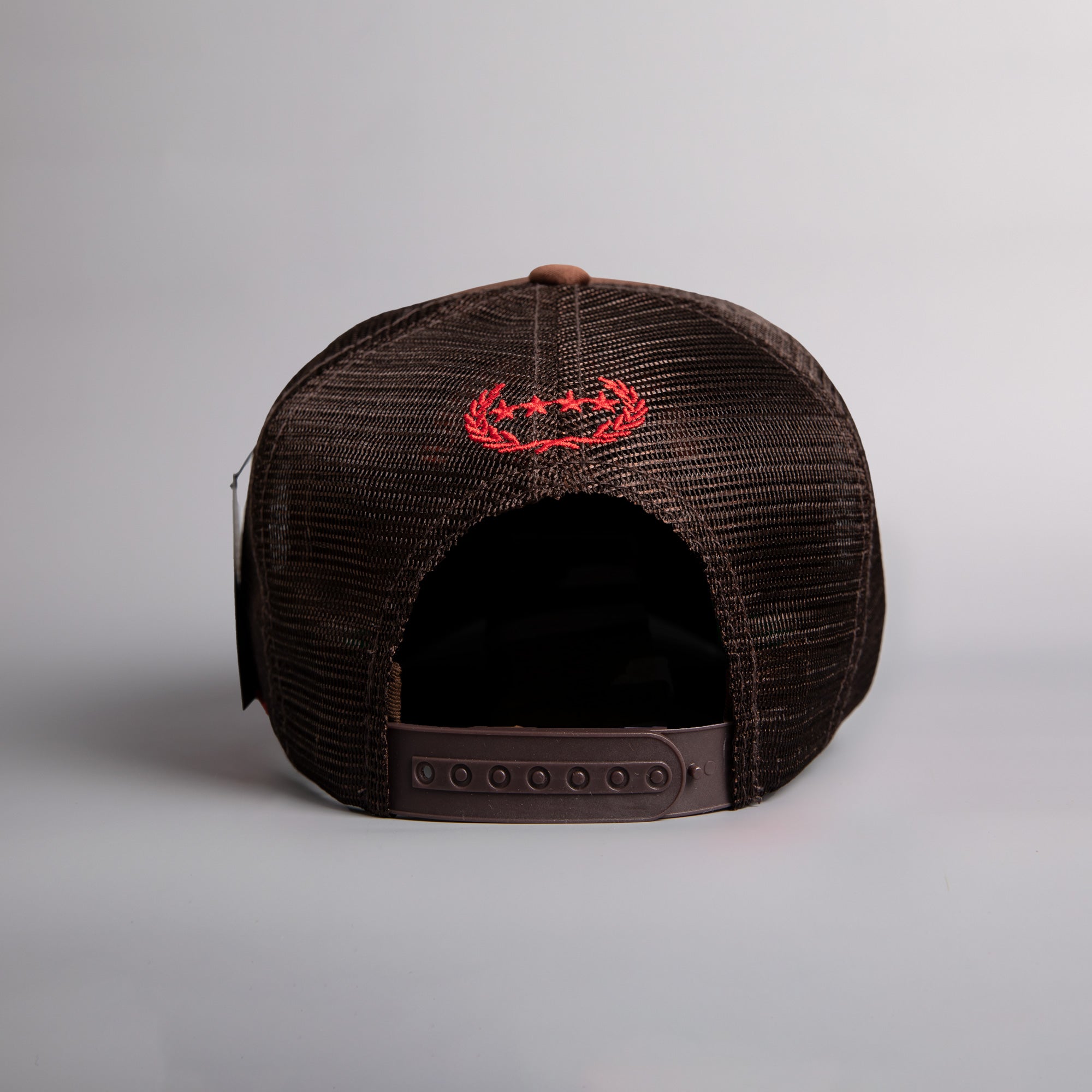DO NOT DISTURB MOCHA TRUCKER HAT