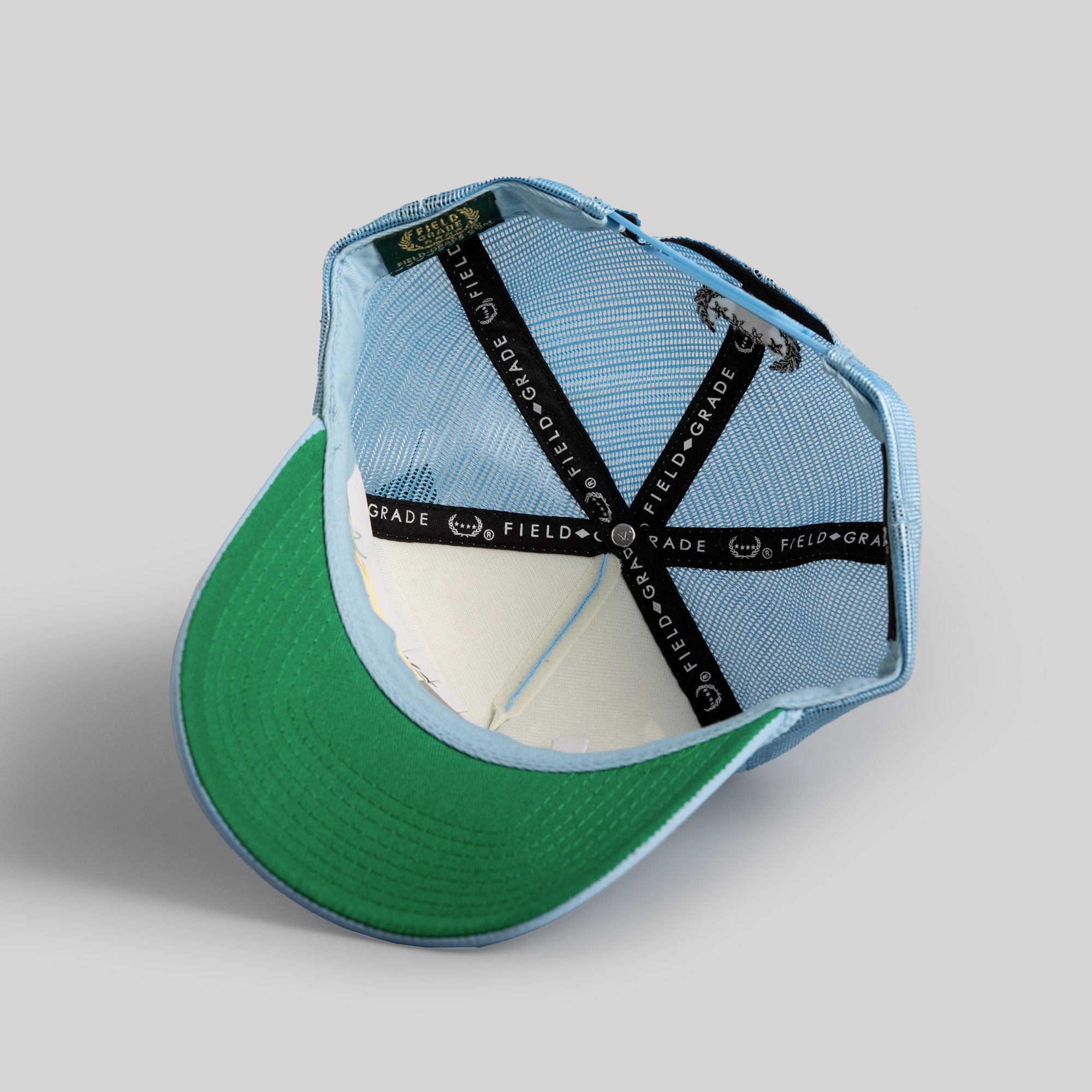 NO F*CKS GIVEN UNI BLUE TRUCKER HAT