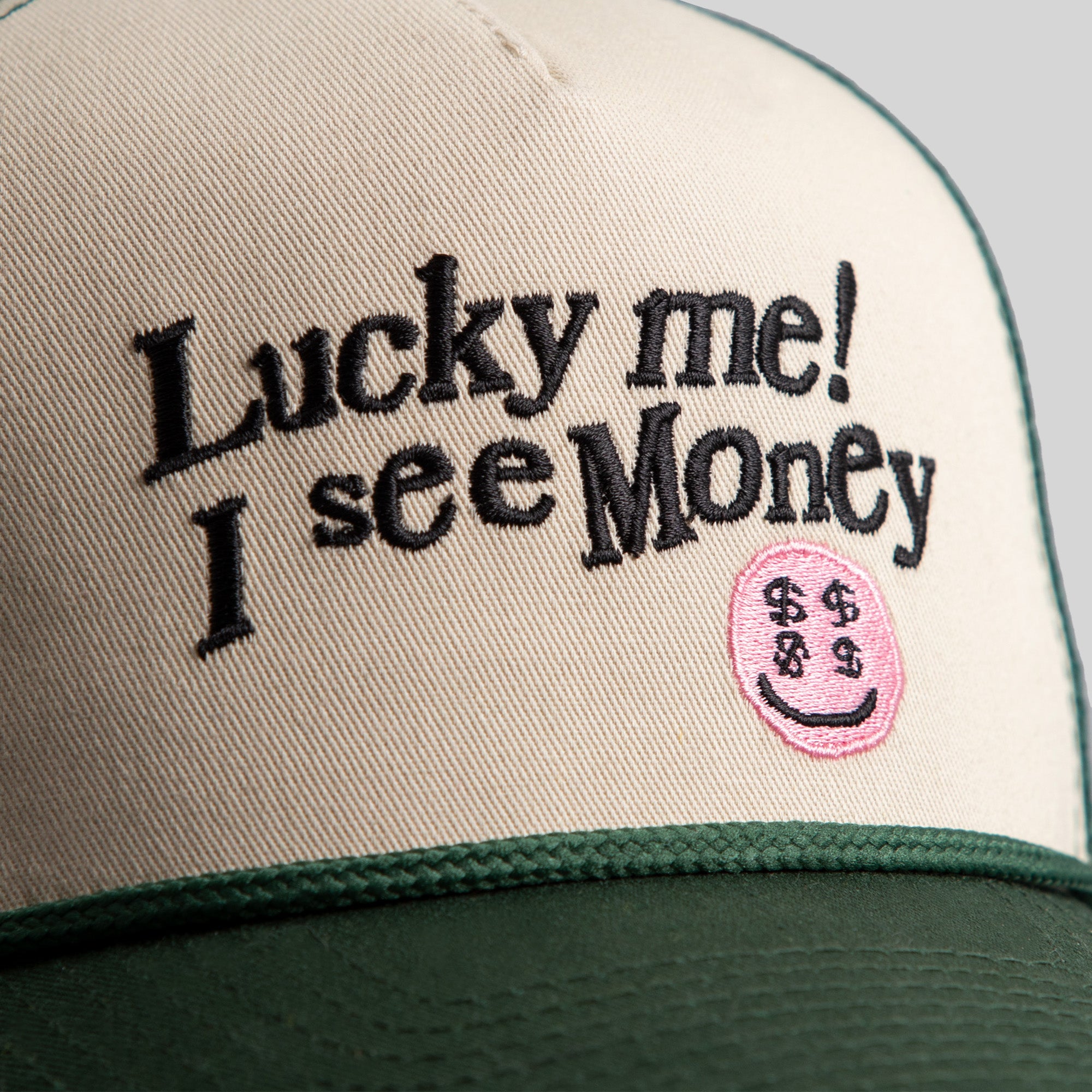 I SEE MONEY TWO TONE TRUCKER HAT