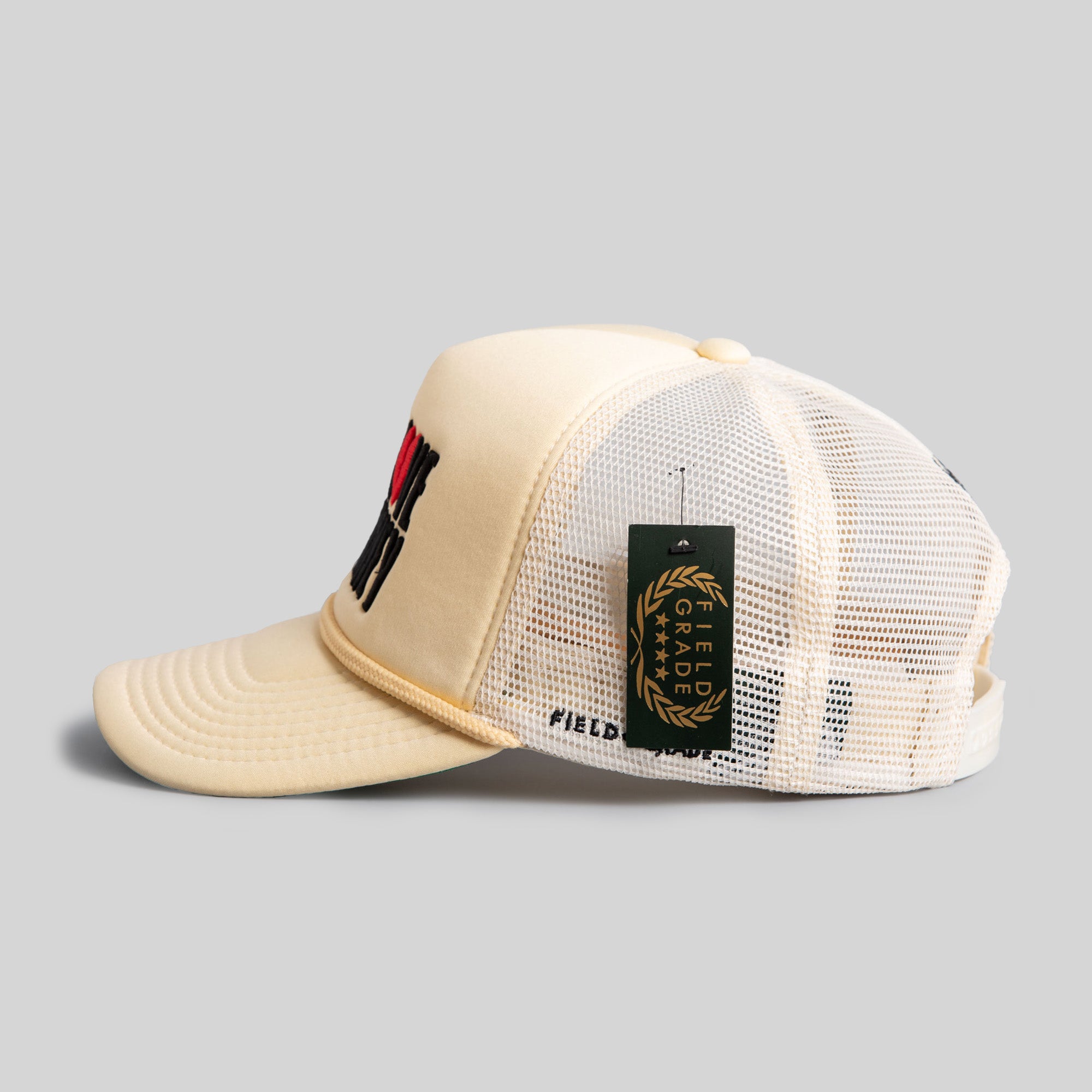 F*CK LOVE, GET MONEY SAND TRUCKER HAT