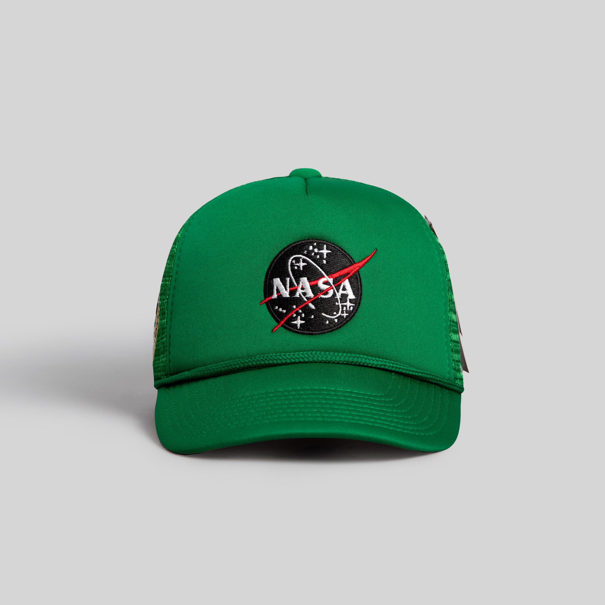 SKYLAB NASA 50TH ANNIVERSARY GREEN TRUCKER HAT