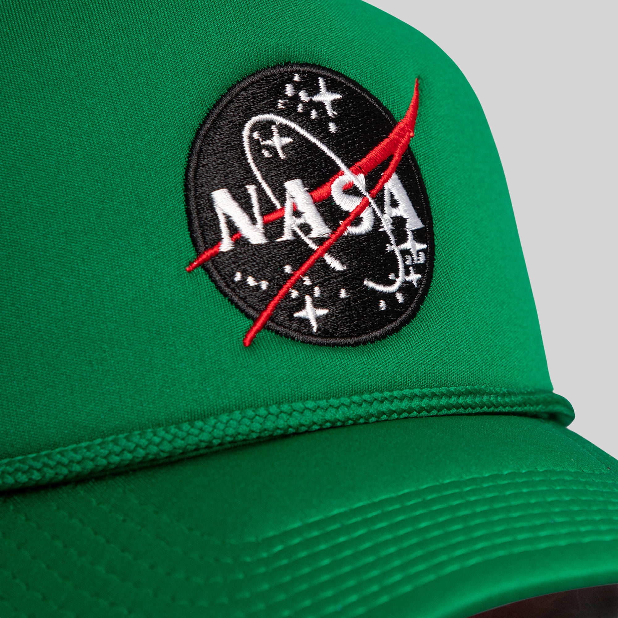 SKYLAB NASA 50TH ANNIVERSARY GREEN TRUCKER HAT