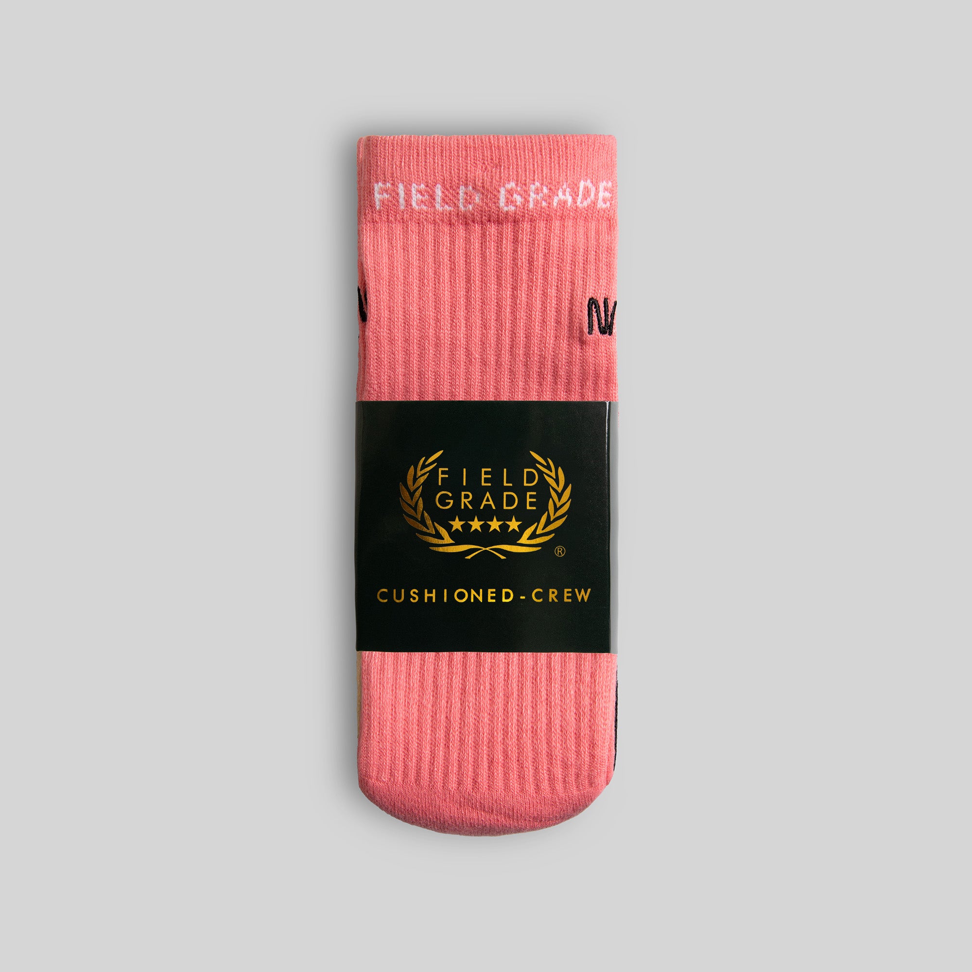 NASA WORM PINK/SAND CUSHIONED CREW SOCK 2 PACK