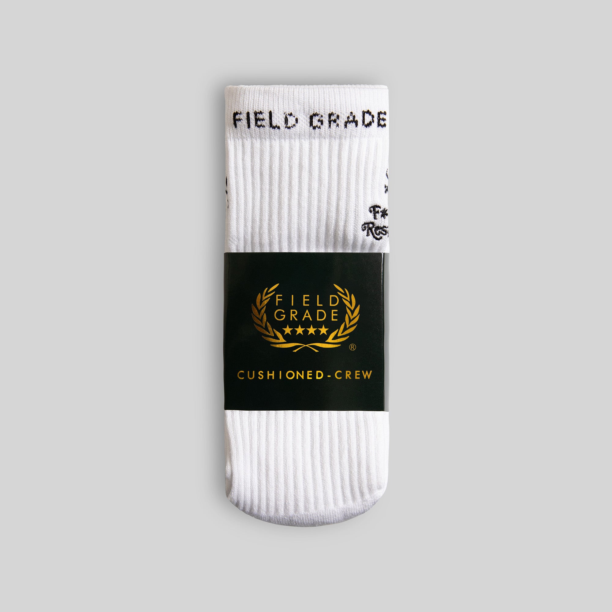 RESPECTFULLY MULTI PACK CUSHIONED CREW SOCK 2 PACK