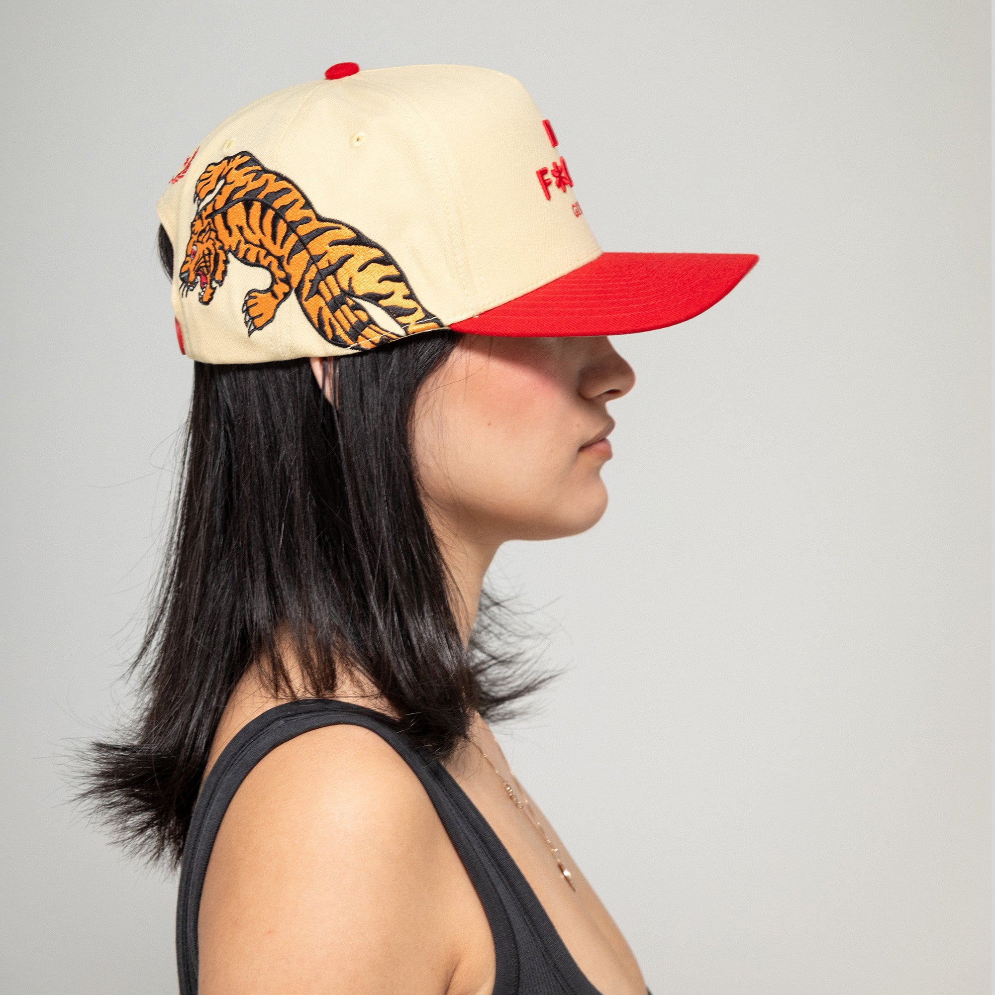 NO F*CKS GIVEN YIN YANG WOOL TRUCKER