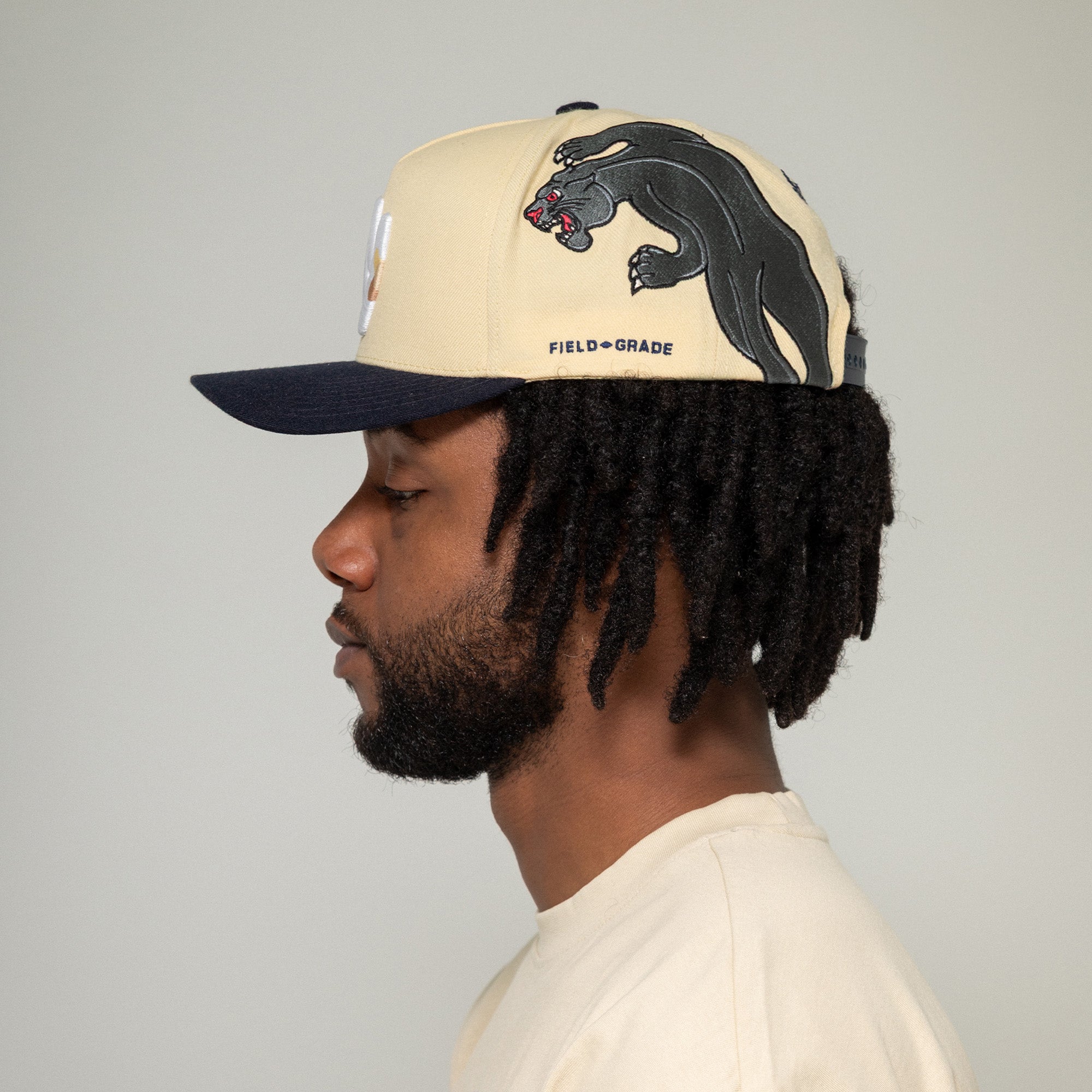 FIELD GRADE X KURVE STUDIO NY IS HEALING YIN YANG WOOL TRUCKER