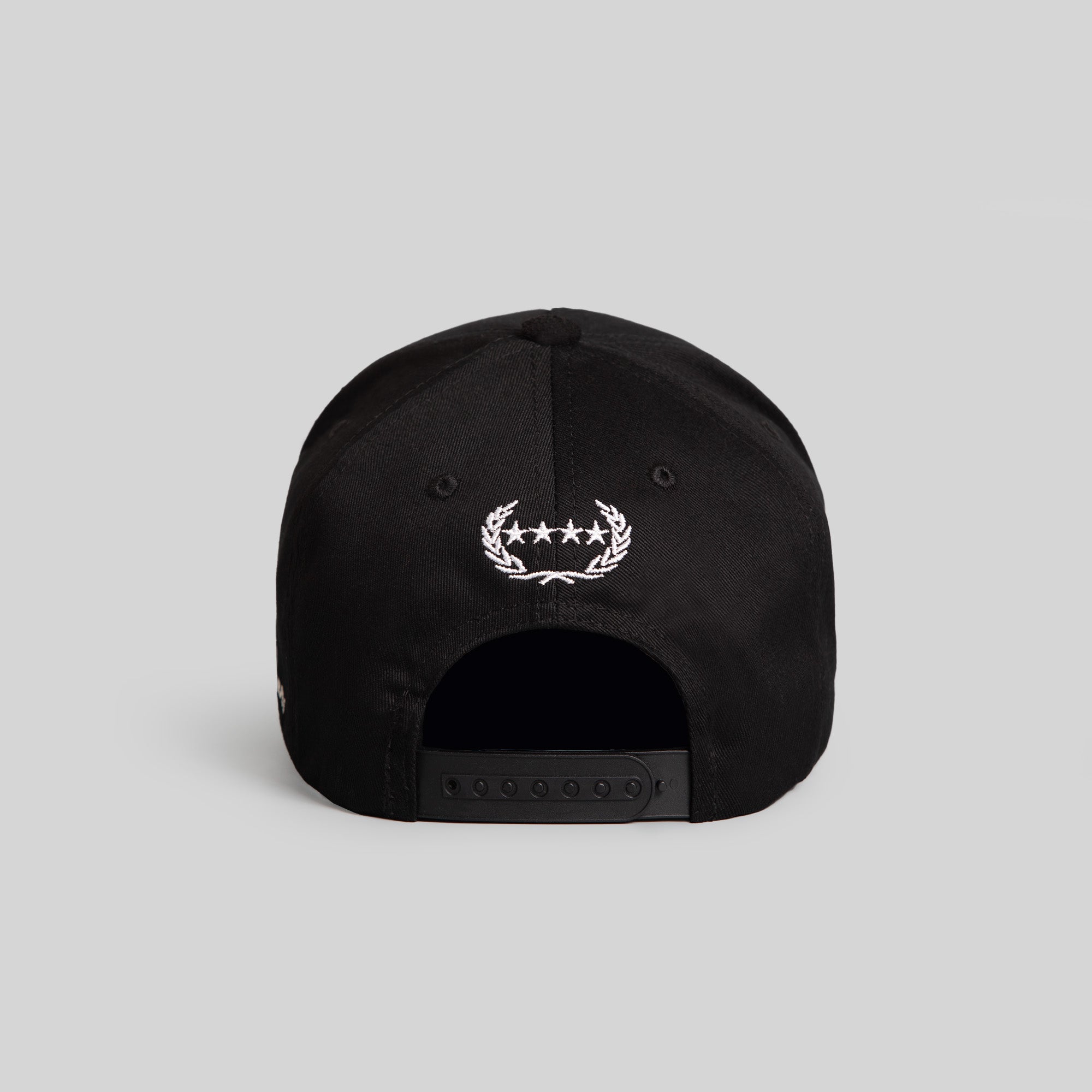 RESPECTFULLY BLACK TWILL SUEDE TRUCKER HAT