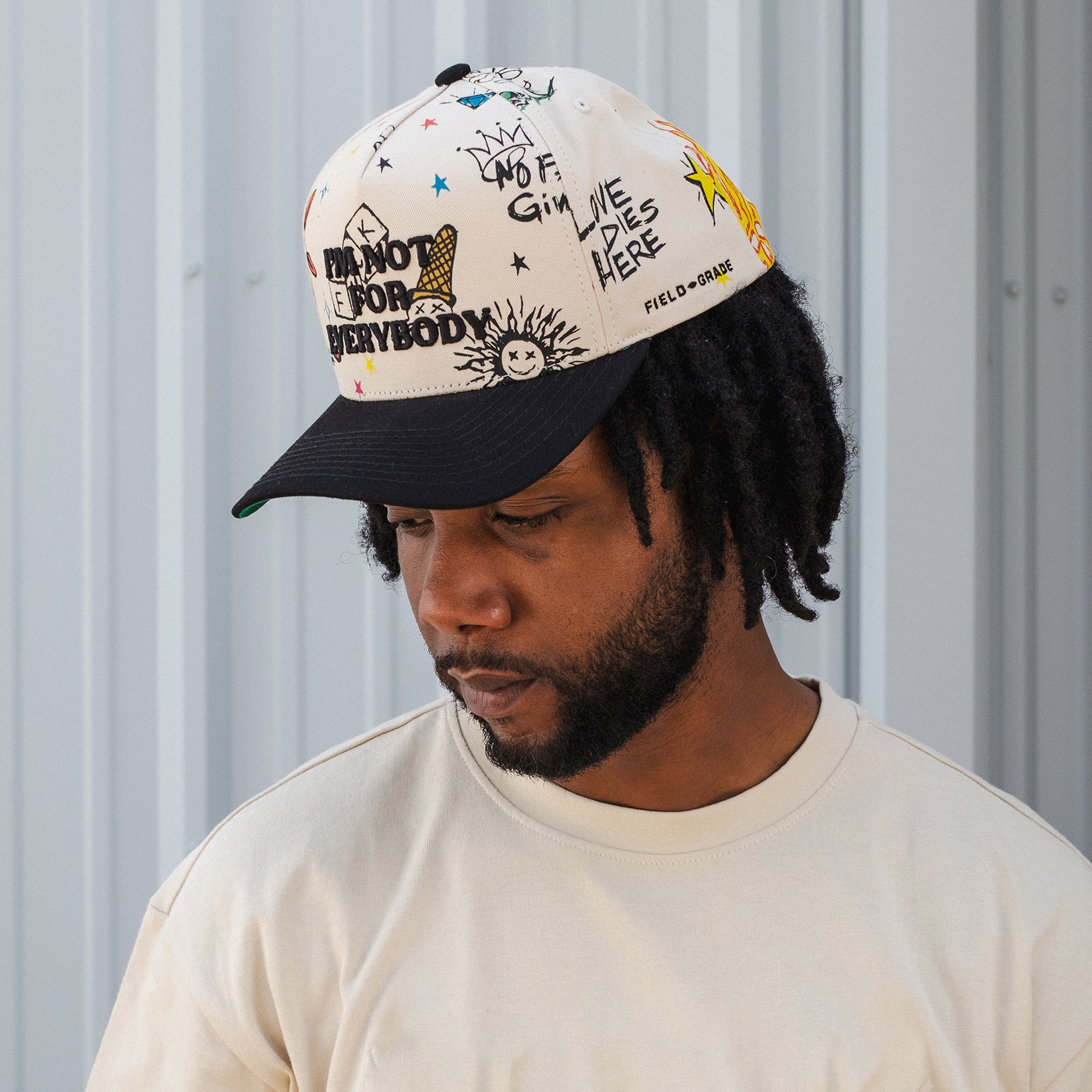 NOT FOR EVERYBODY DOODLE TWILL TRUCKER