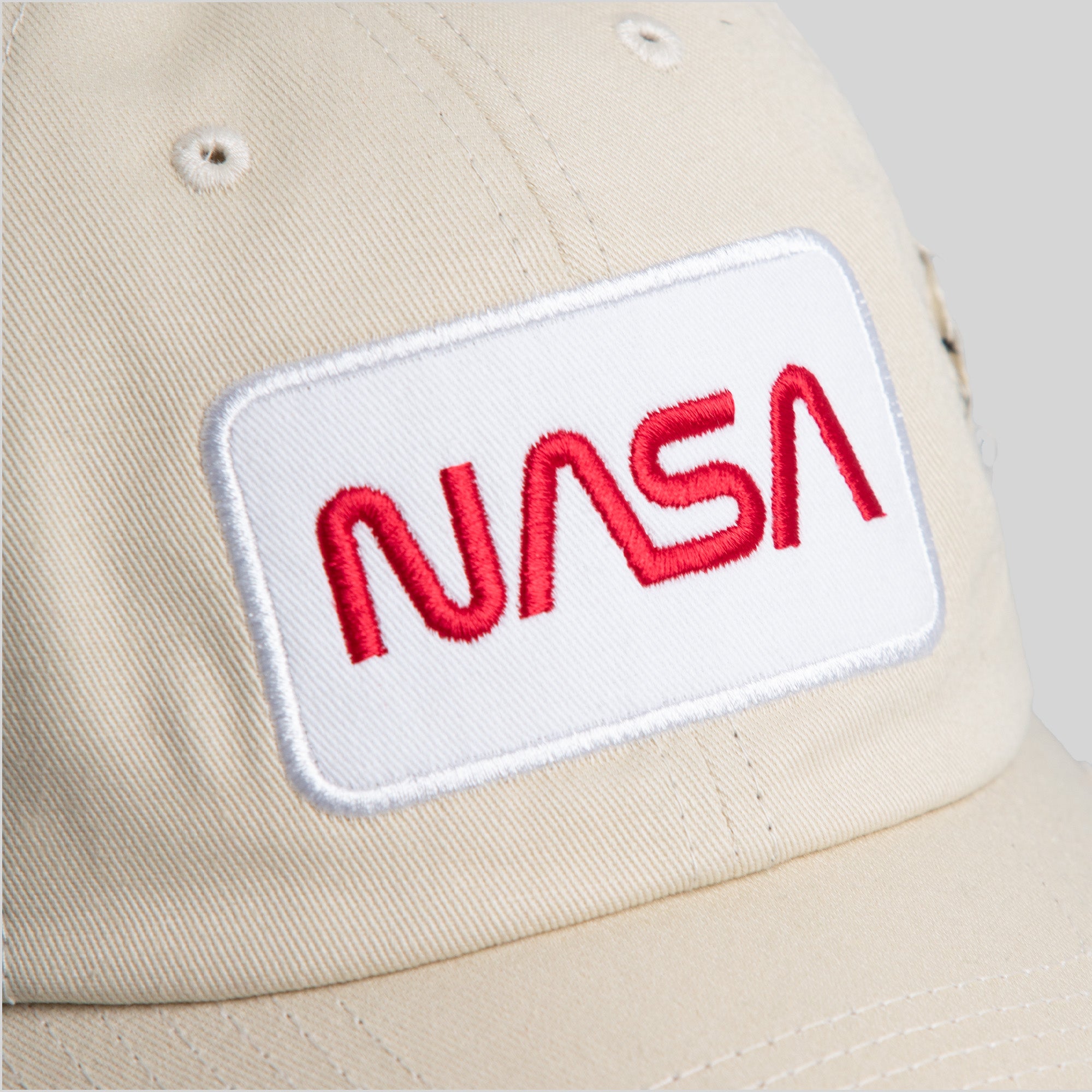 SKYLAB NASA 25TH ANNIVERSARY SAND RELAXED FIT DISTRESSED HAT