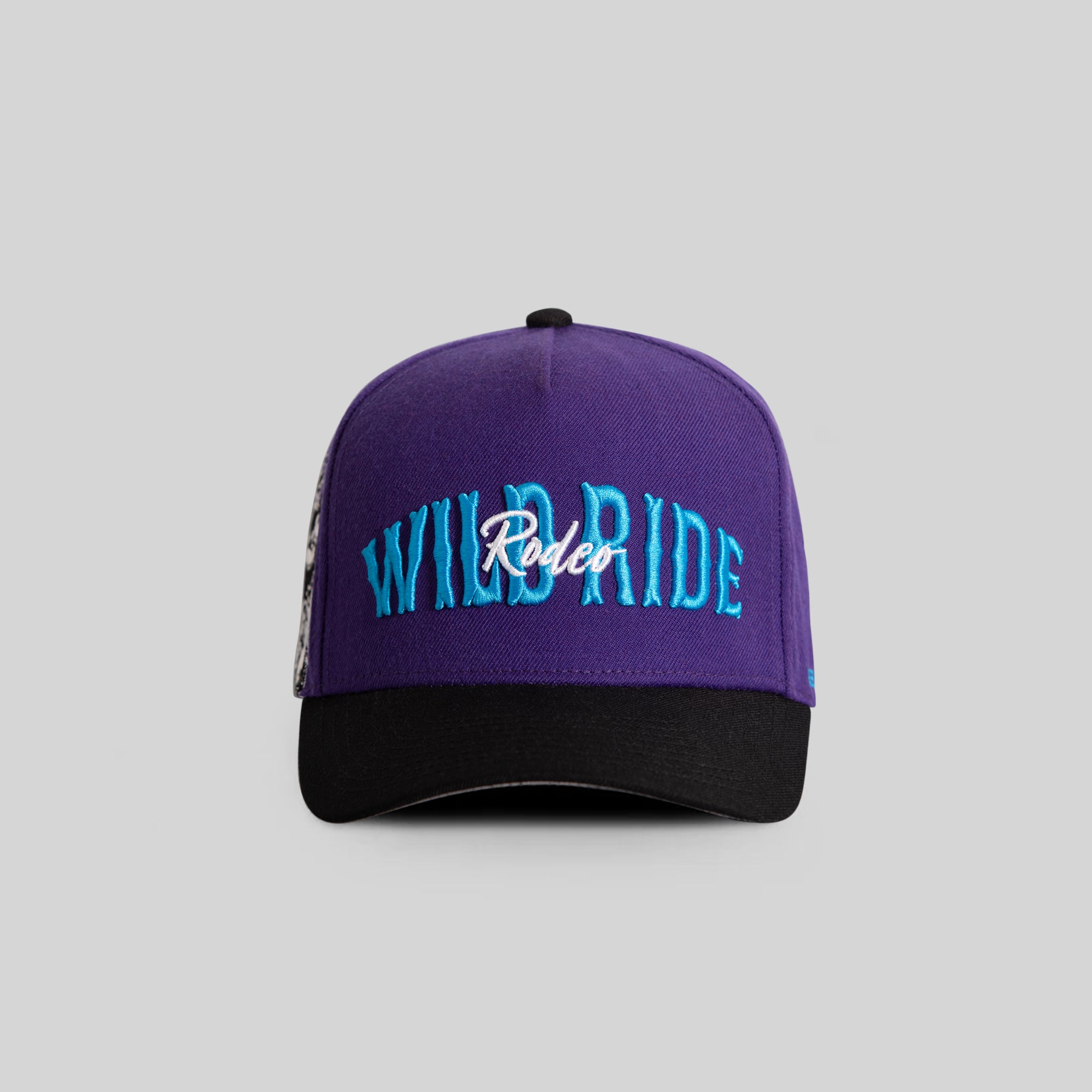 WILD RIDE PURPLE BLACK TRUCKER
