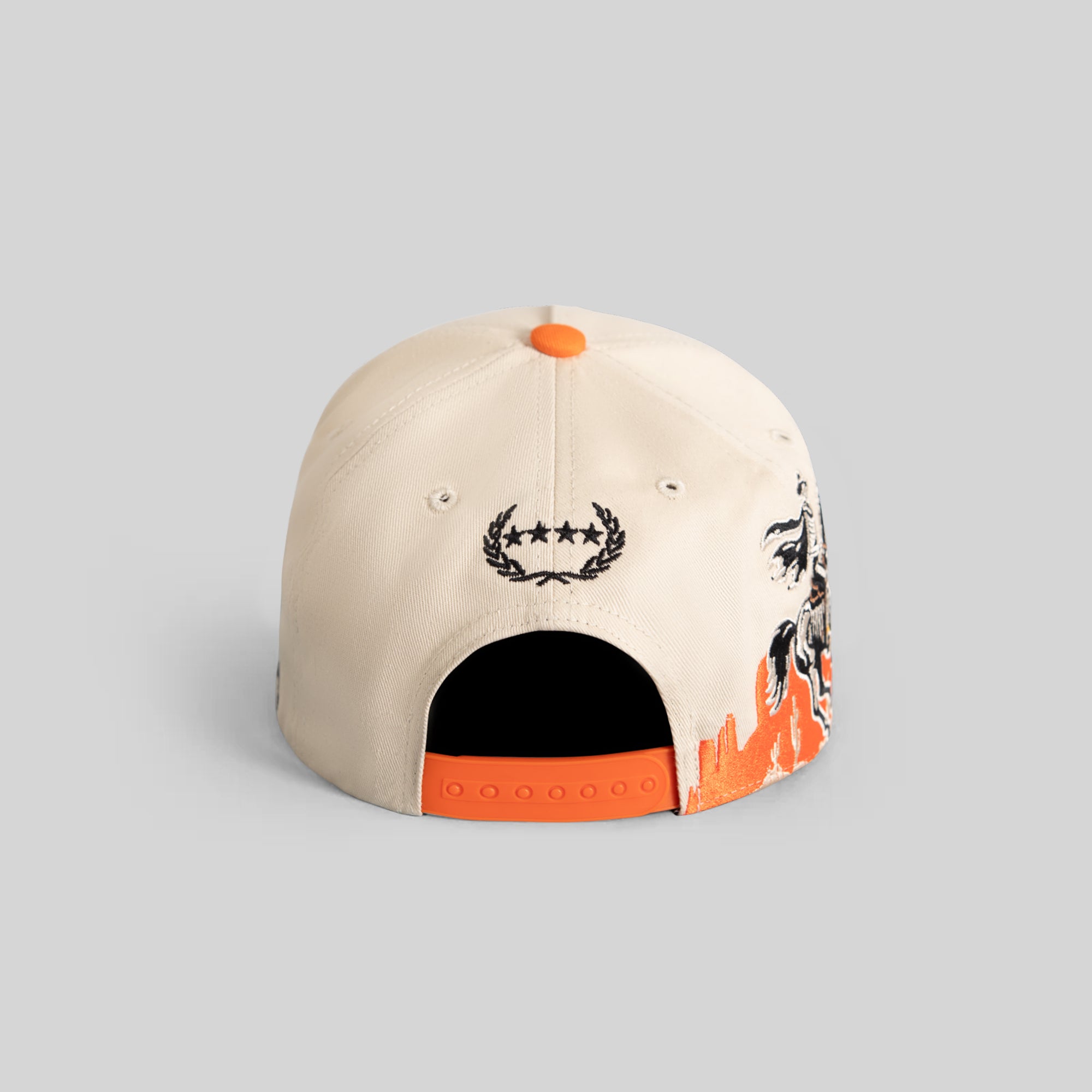 ROAD TO NOWHERE SAND ORANGE TWILL TRUCKER