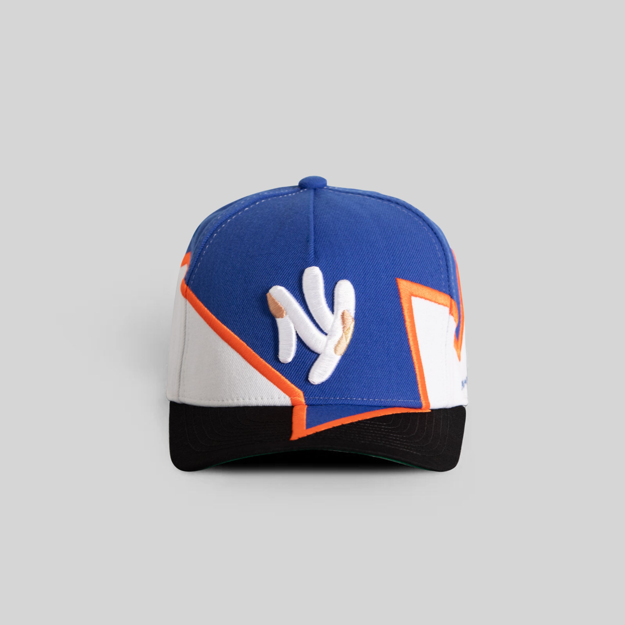 FIELD GRADE X KURVE STUDIO NY IS HEALING QUAKE GAME ROYAL OFF WHITE WOOL TRUCKER