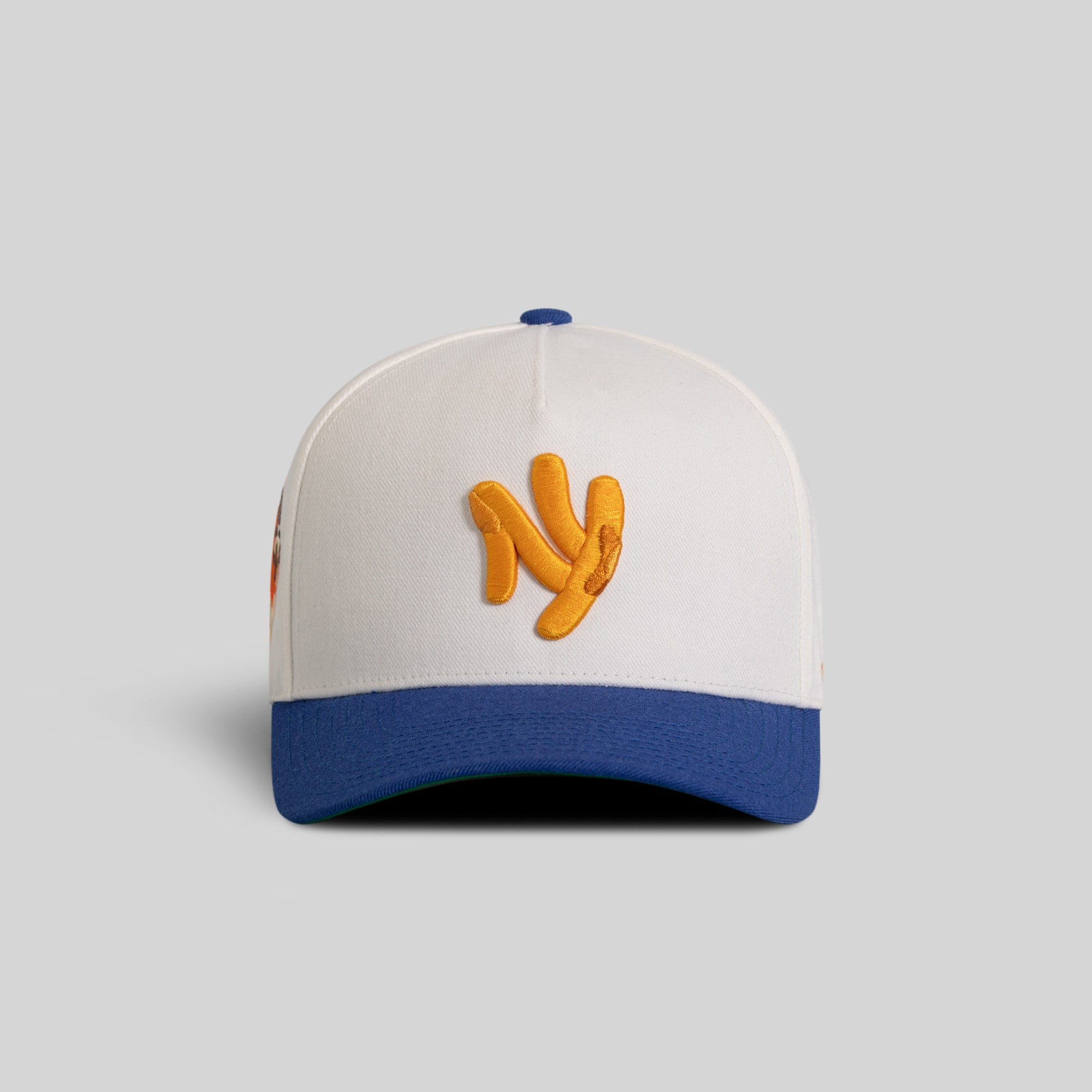 FIELD GRADE X KURVE STUDIO NY IS HEALING OFF WHITE ROYAL WOOL TRUCKER