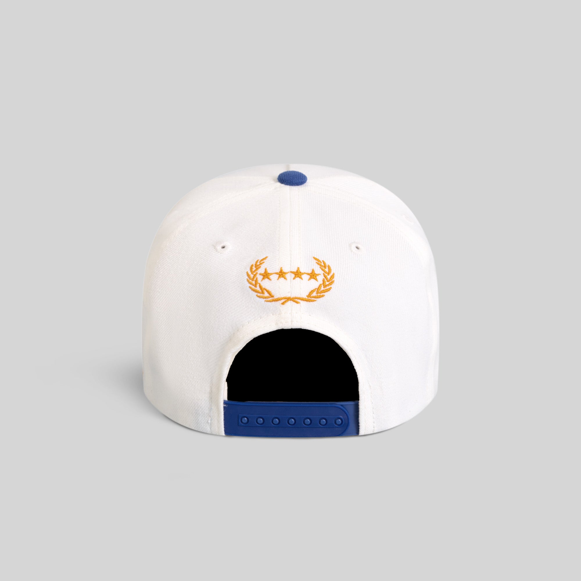 FIELD GRADE X KURVE STUDIO NY IS HEALING OFF WHITE ROYAL WOOL TRUCKER