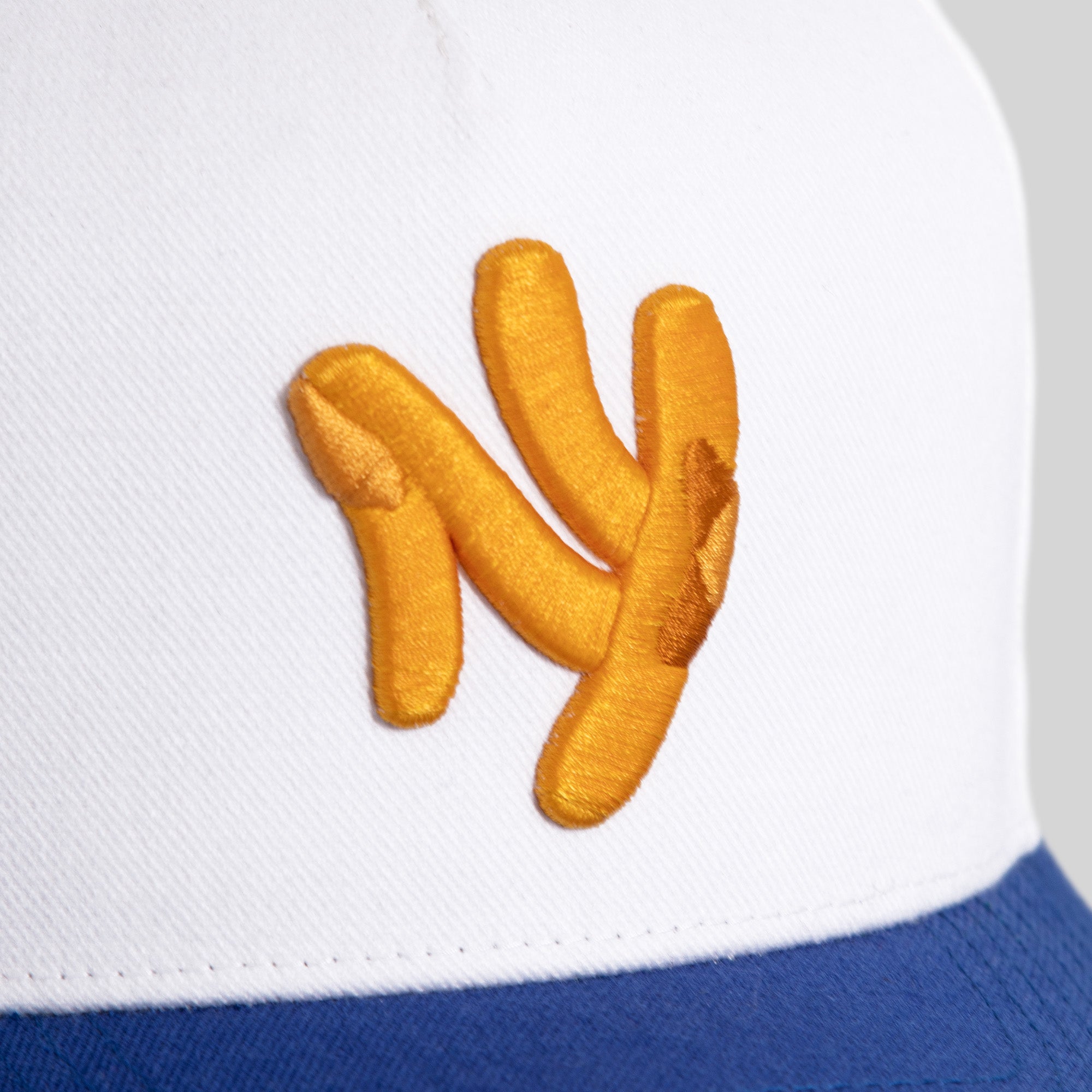 FIELD GRADE X KURVE STUDIO NY IS HEALING OFF WHITE ROYAL WOOL TRUCKER