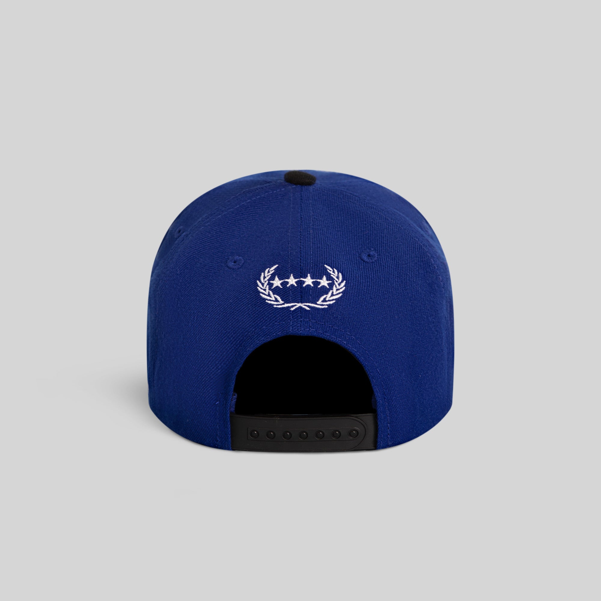 FIELD GRADE X KURVE STUDIO NY IS HEALING ROYAL BLACK WOOL TRUCKER
