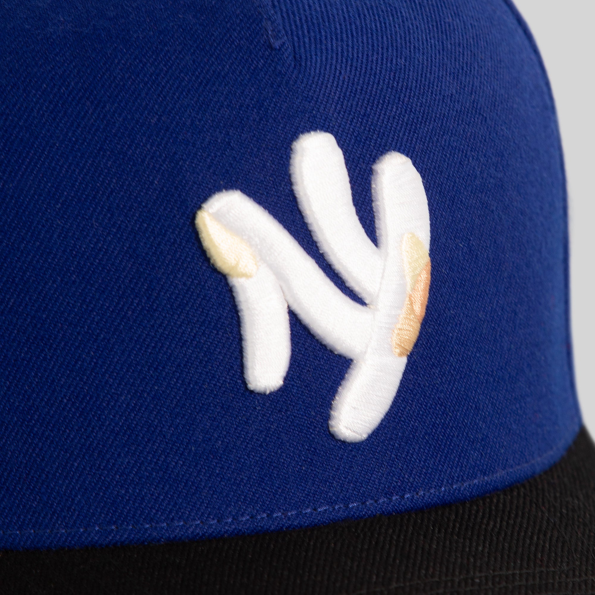 FIELD GRADE X KURVE STUDIO NY IS HEALING ROYAL BLACK WOOL TRUCKER
