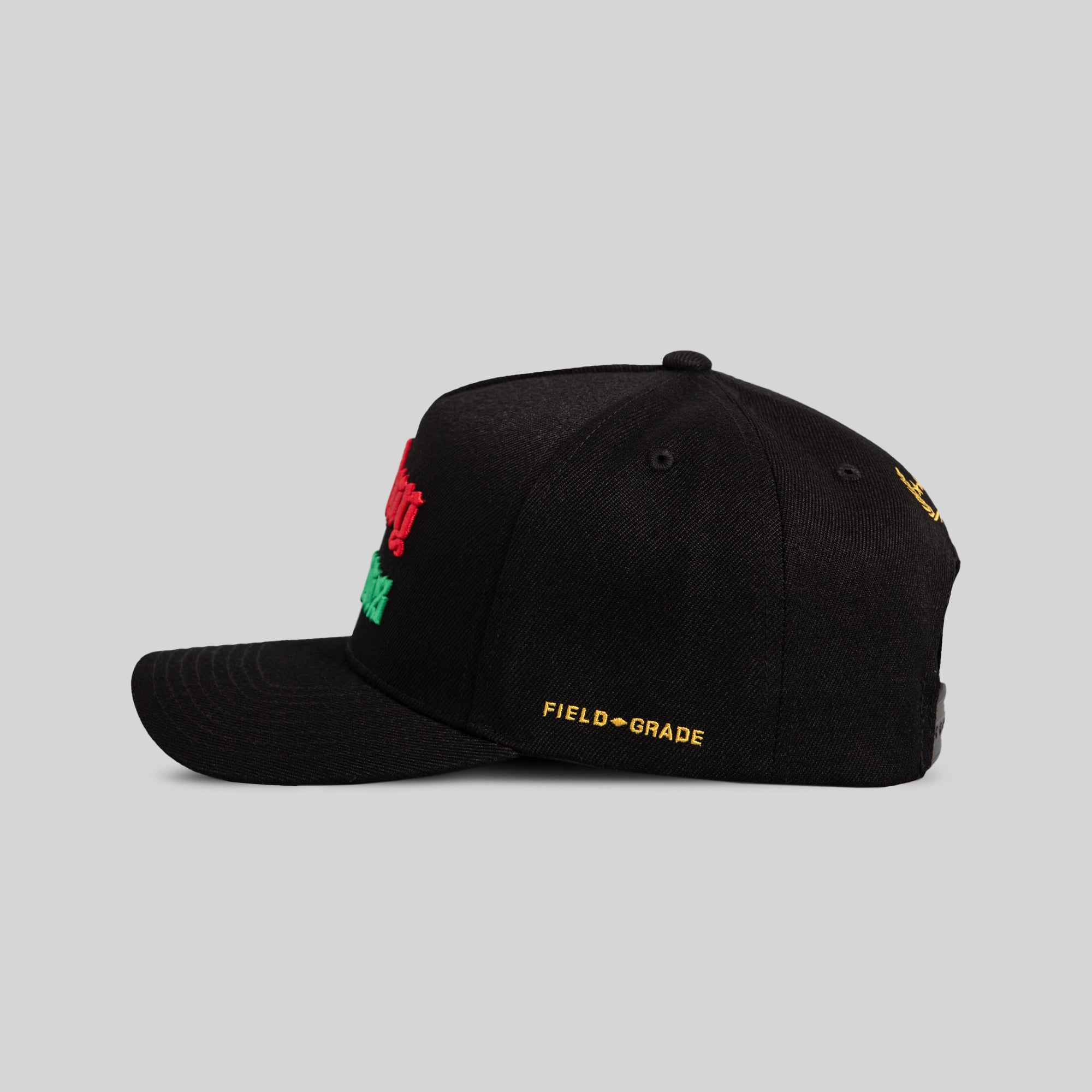 BY ANY MEANS BLACK WOOL TRUCKER