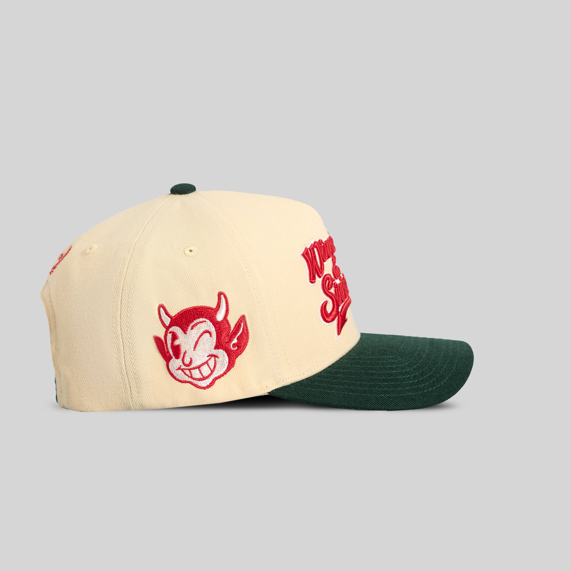 WINNERS AND SINNERS SAND EMERALD WOOL TRUCKER