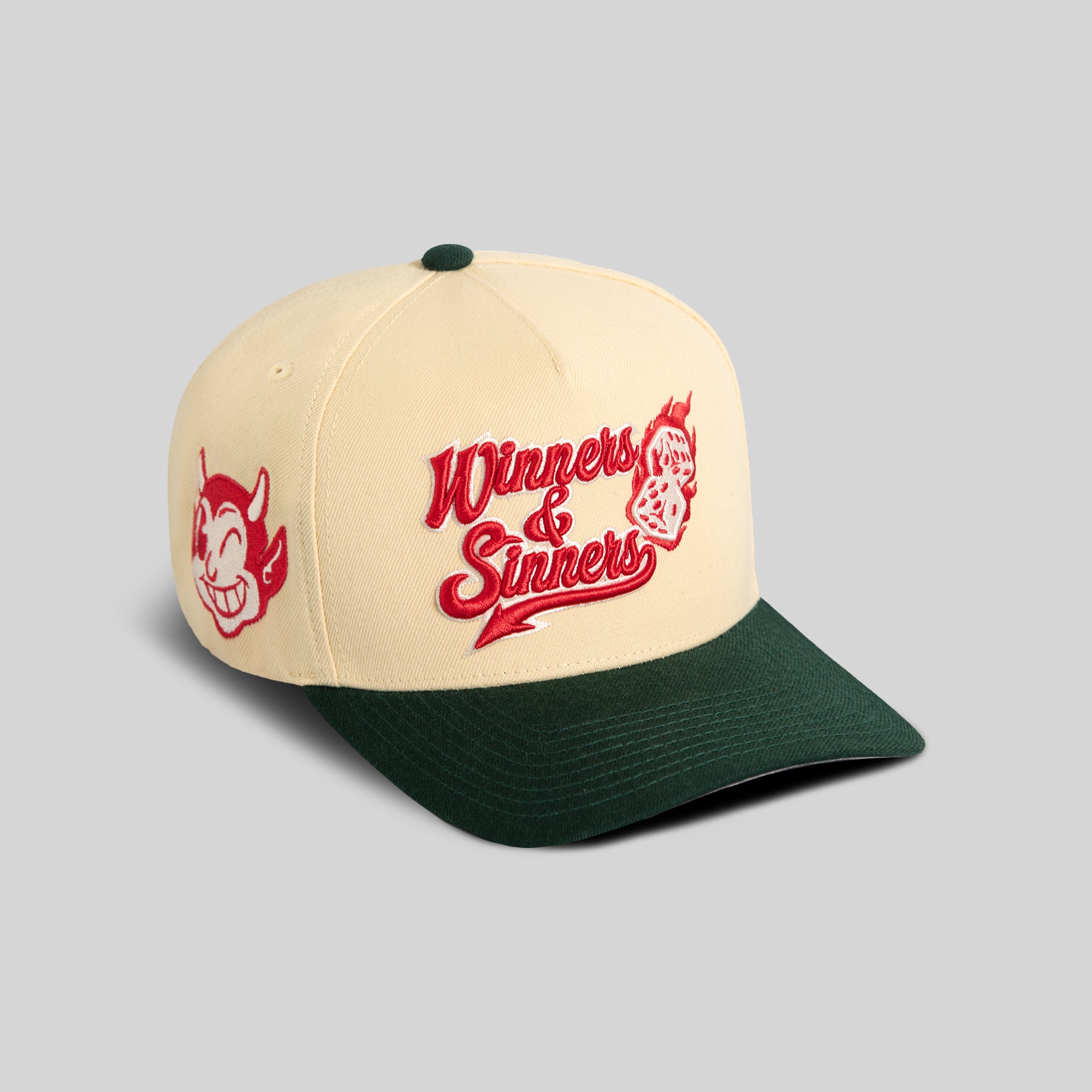 WINNERS AND SINNERS SAND EMERALD WOOL TRUCKER