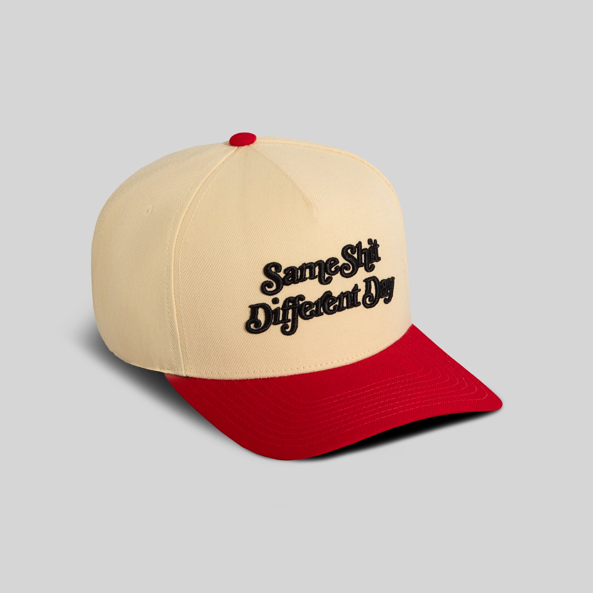 SAME OL SAND RED WOOL TRUCKER