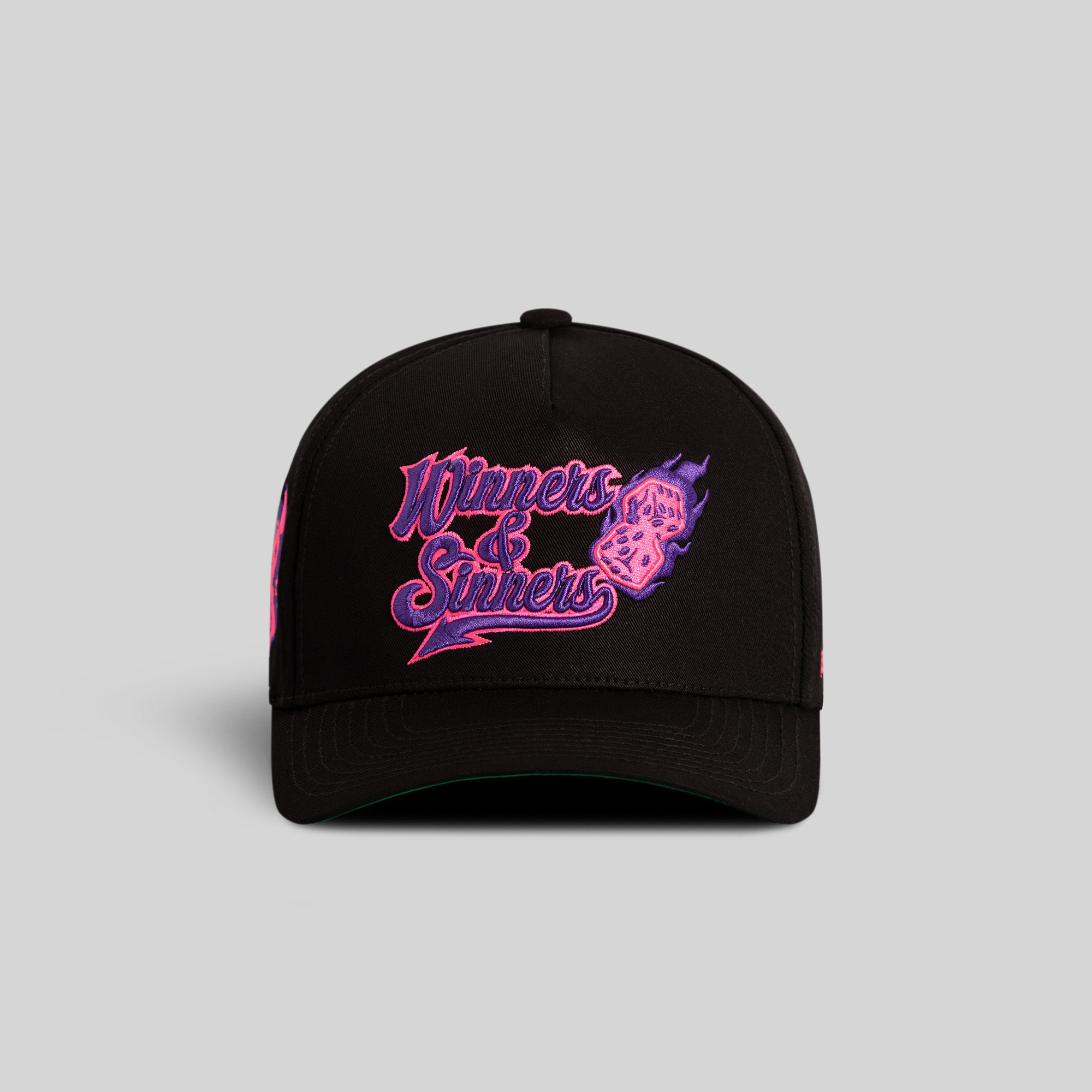 WINNERS AND SINNERS BLACK TWILL TRUCKER
